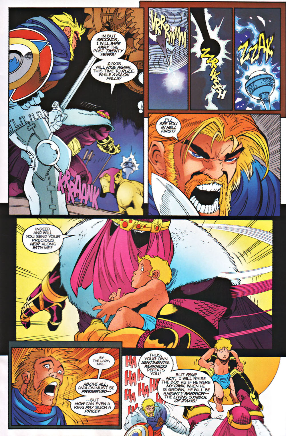 Read online Avataars: Covenant of the Shield comic -  Issue #3 - 15