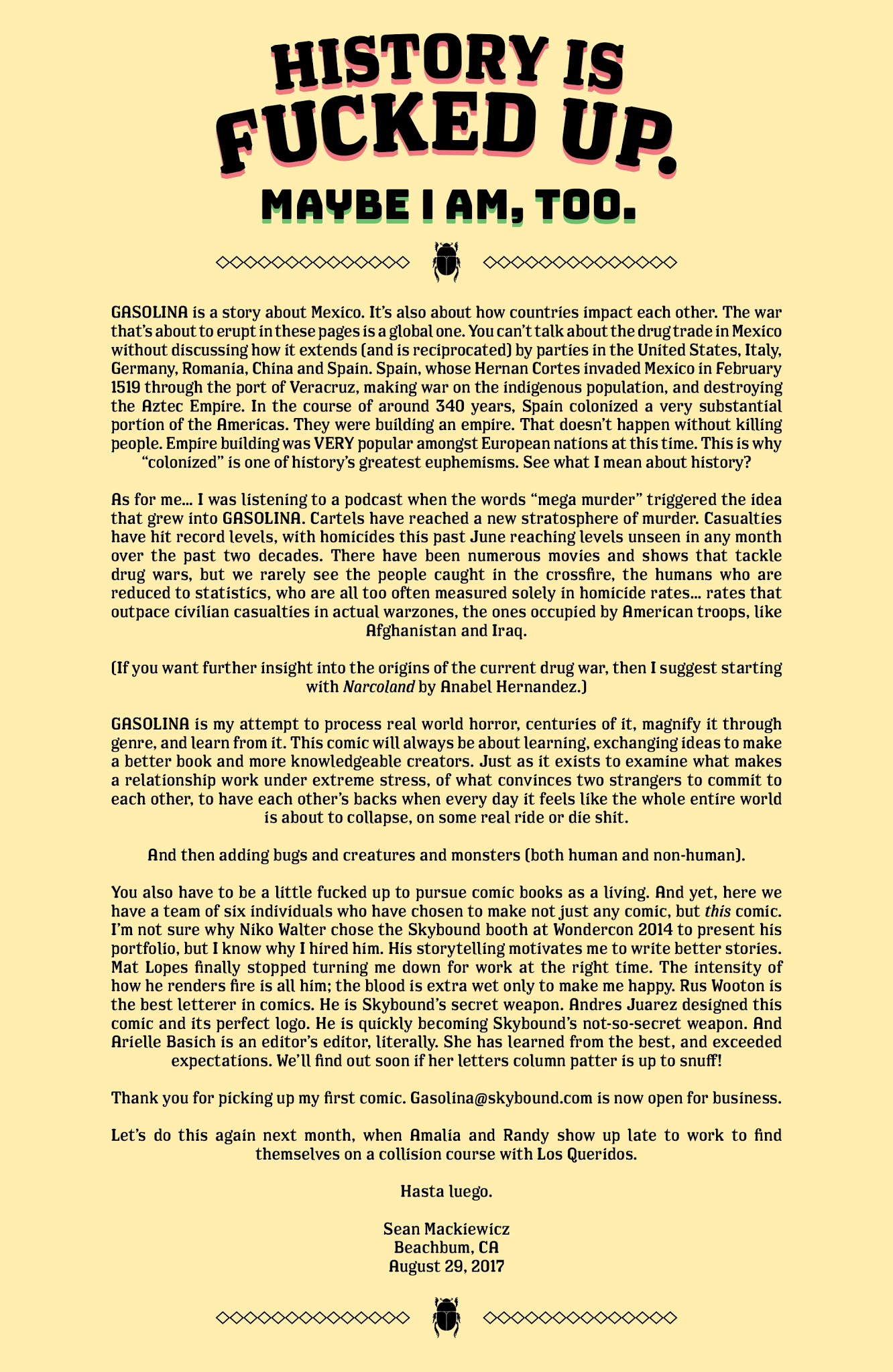 Read online Gasolina comic -  Issue #1 - 33