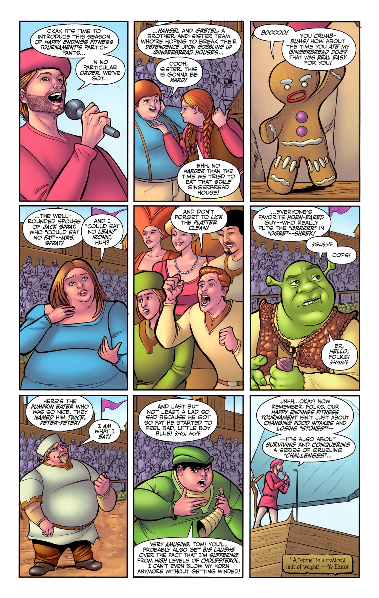 Read online Shrek (2010) comic -  Issue #3 - 23
