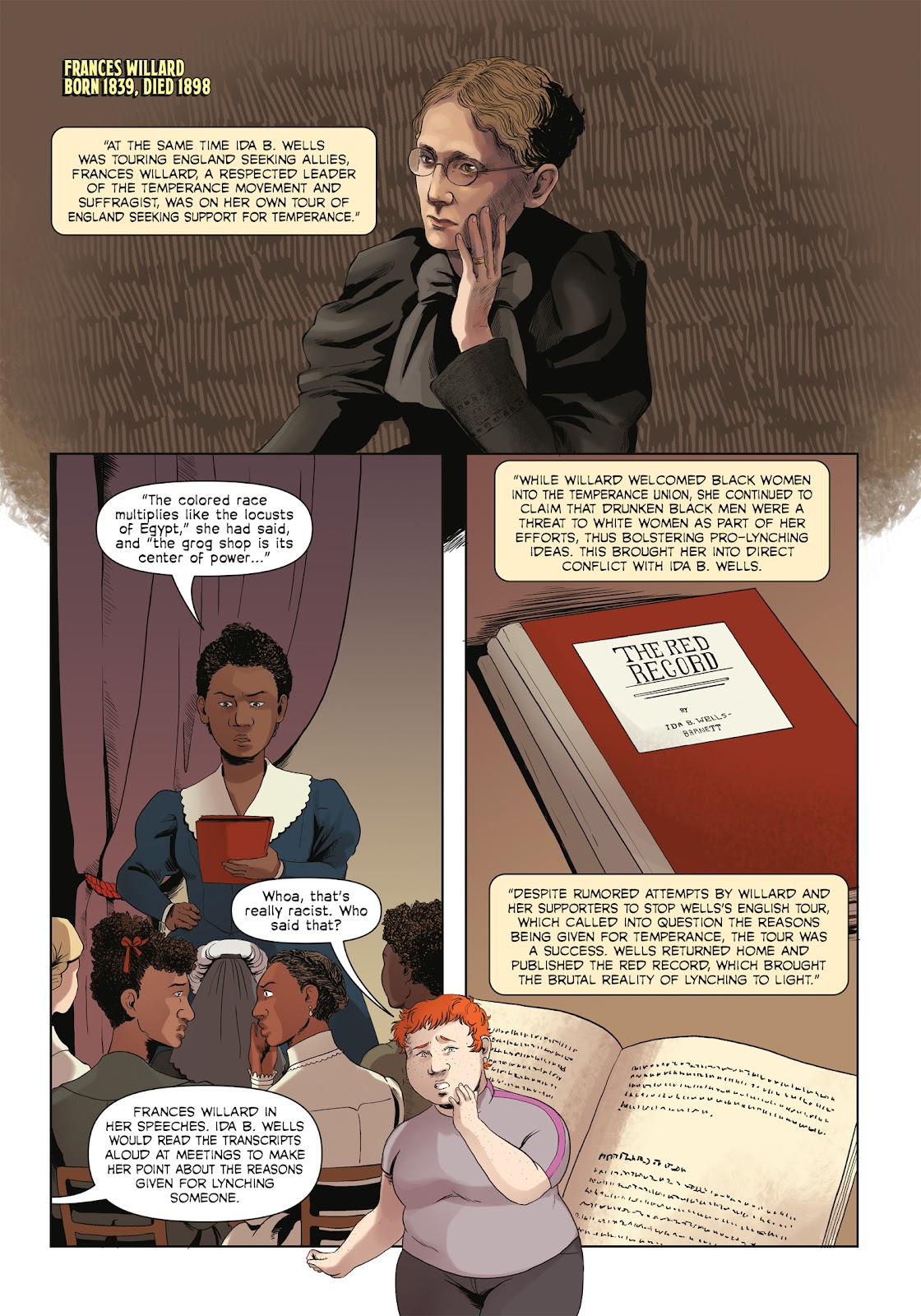 Amazons, Abolitionists, and Activists: A Graphic History of Women's Fight for Their Rights issue TPB (Part 1) - Page 80