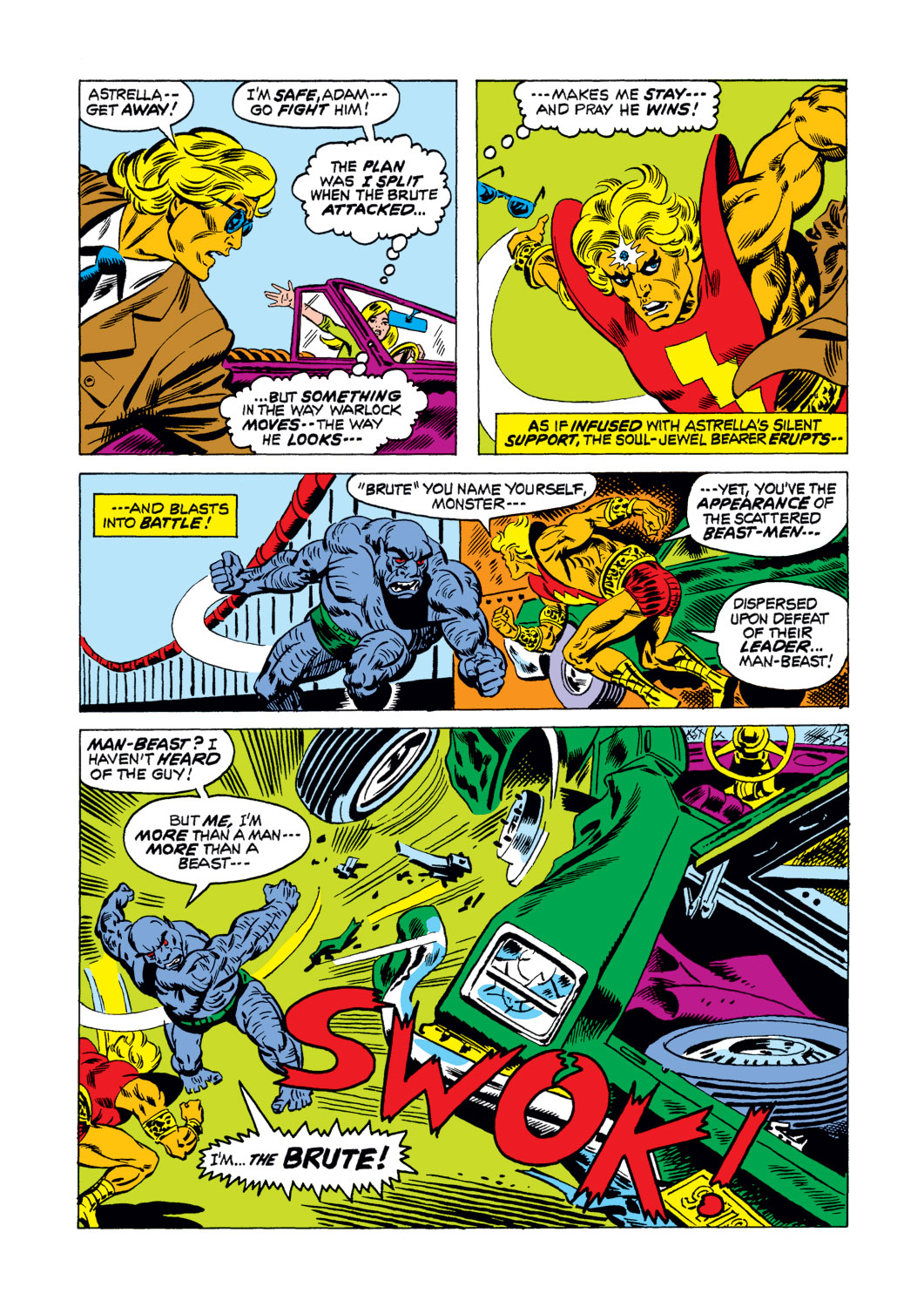 Read online Warlock (1972) comic -  Issue #6 - 15