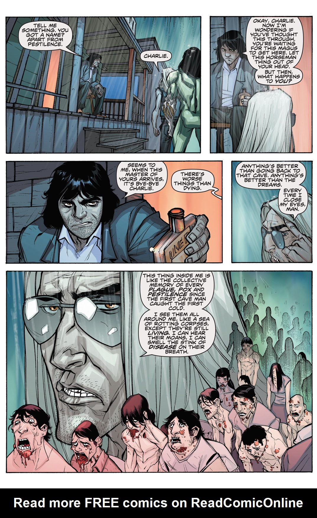 Read online The Darkness: Four Horsemen comic -  Issue #3 - 16