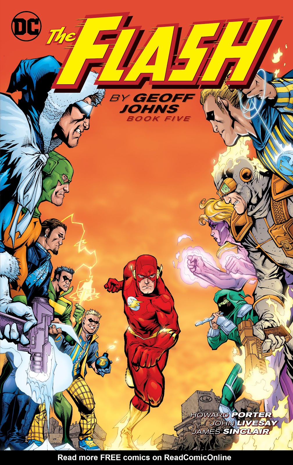 <{ $series->title }} issue TPB The Flash By Geoff Johns Book 5 (Part 1) - Page 1