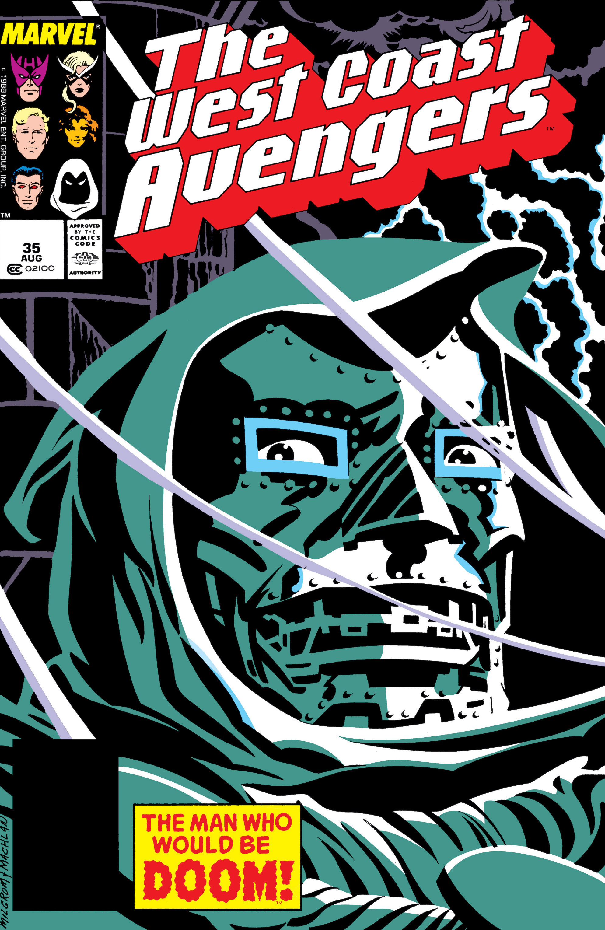 Read online West Coast Avengers (1985) comic -  Issue #35 - 1