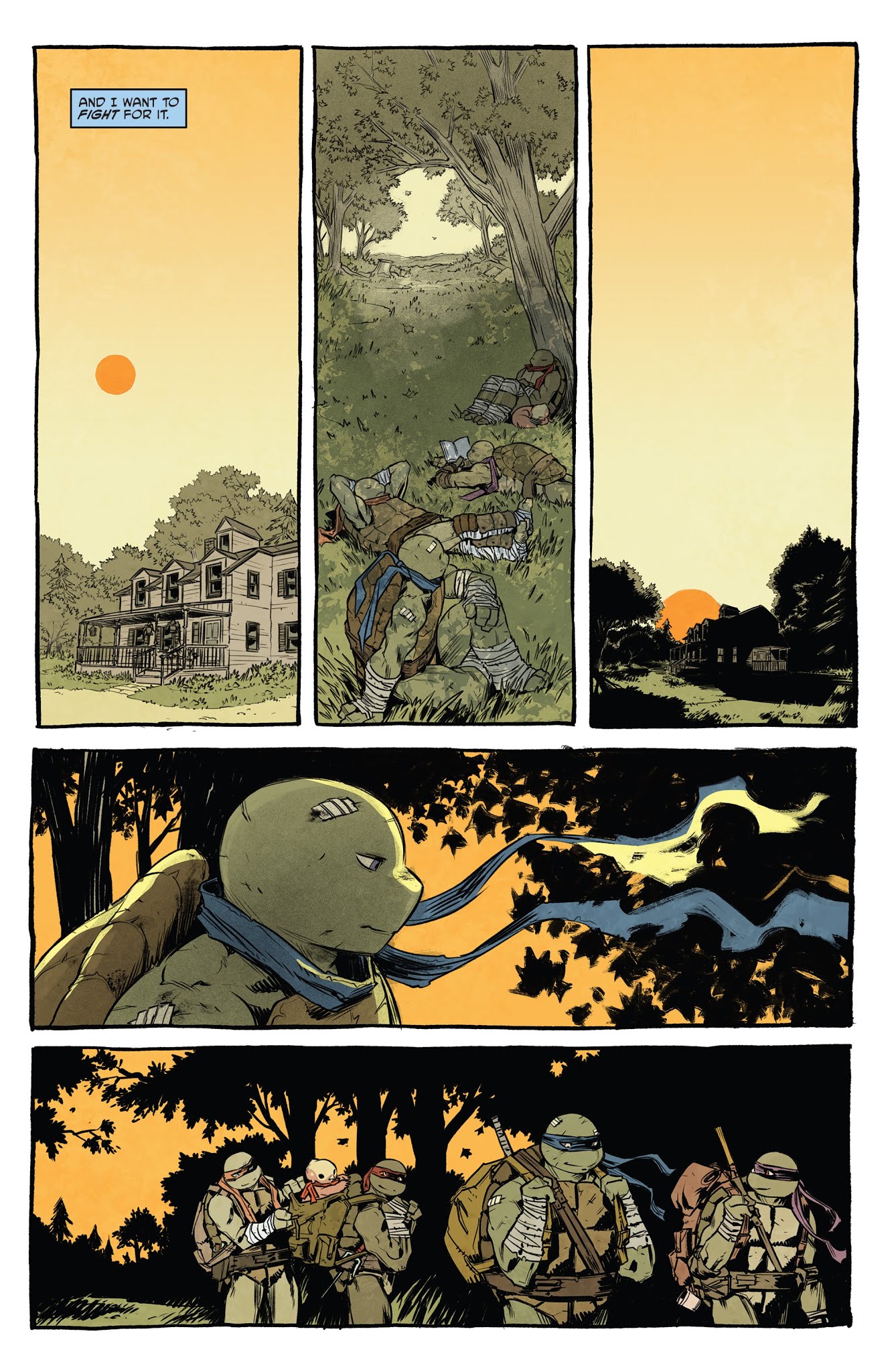 Read online Teenage Mutant Ninja Turtles: Macro-Series comic -  Issue #3 - 40