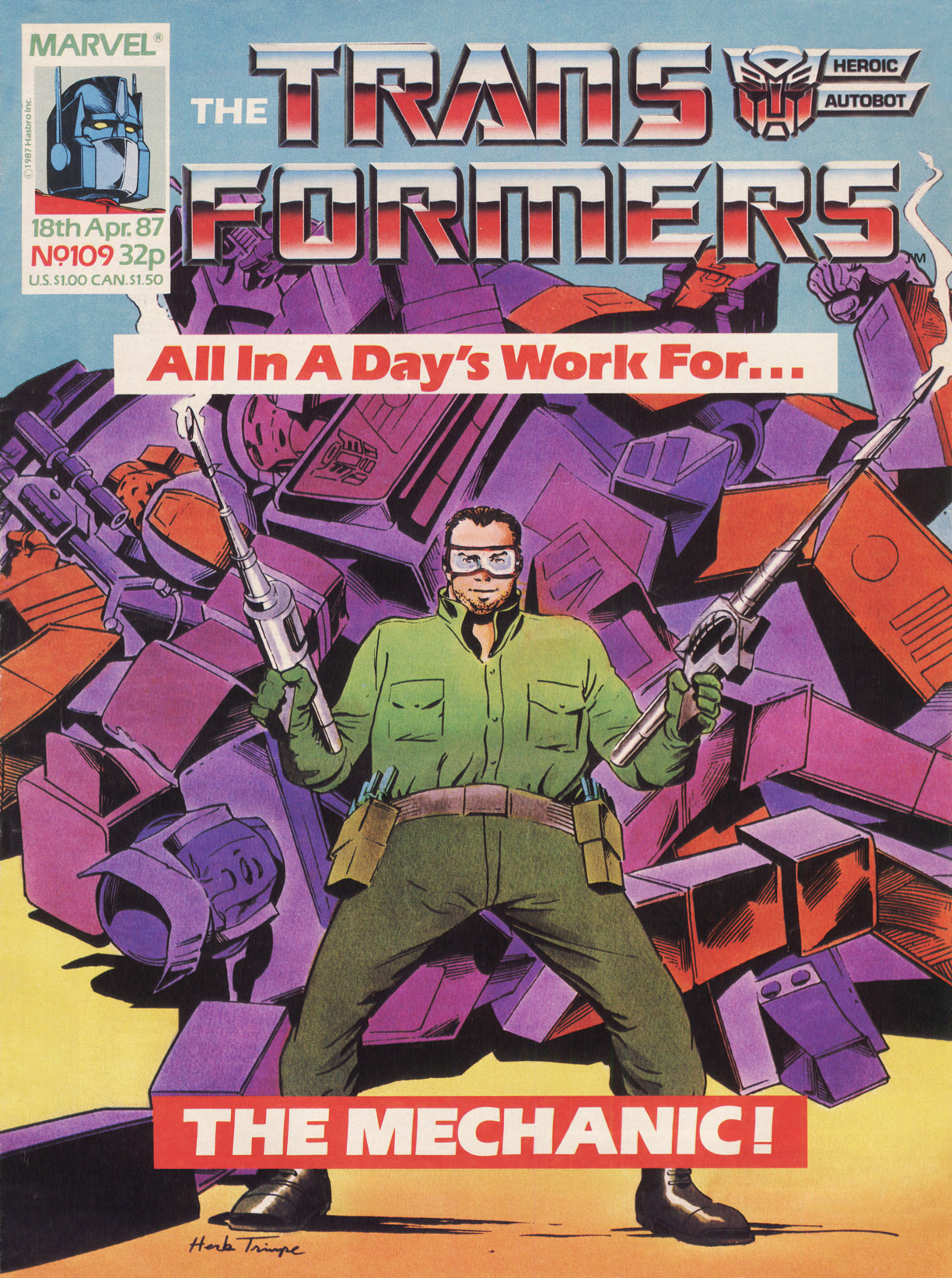 Read online The Transformers (UK) comic -  Issue #109 - 1