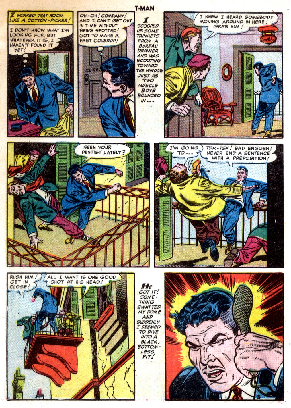Read online T-Man: World Wide Trouble Shooter comic -  Issue #5 - 5