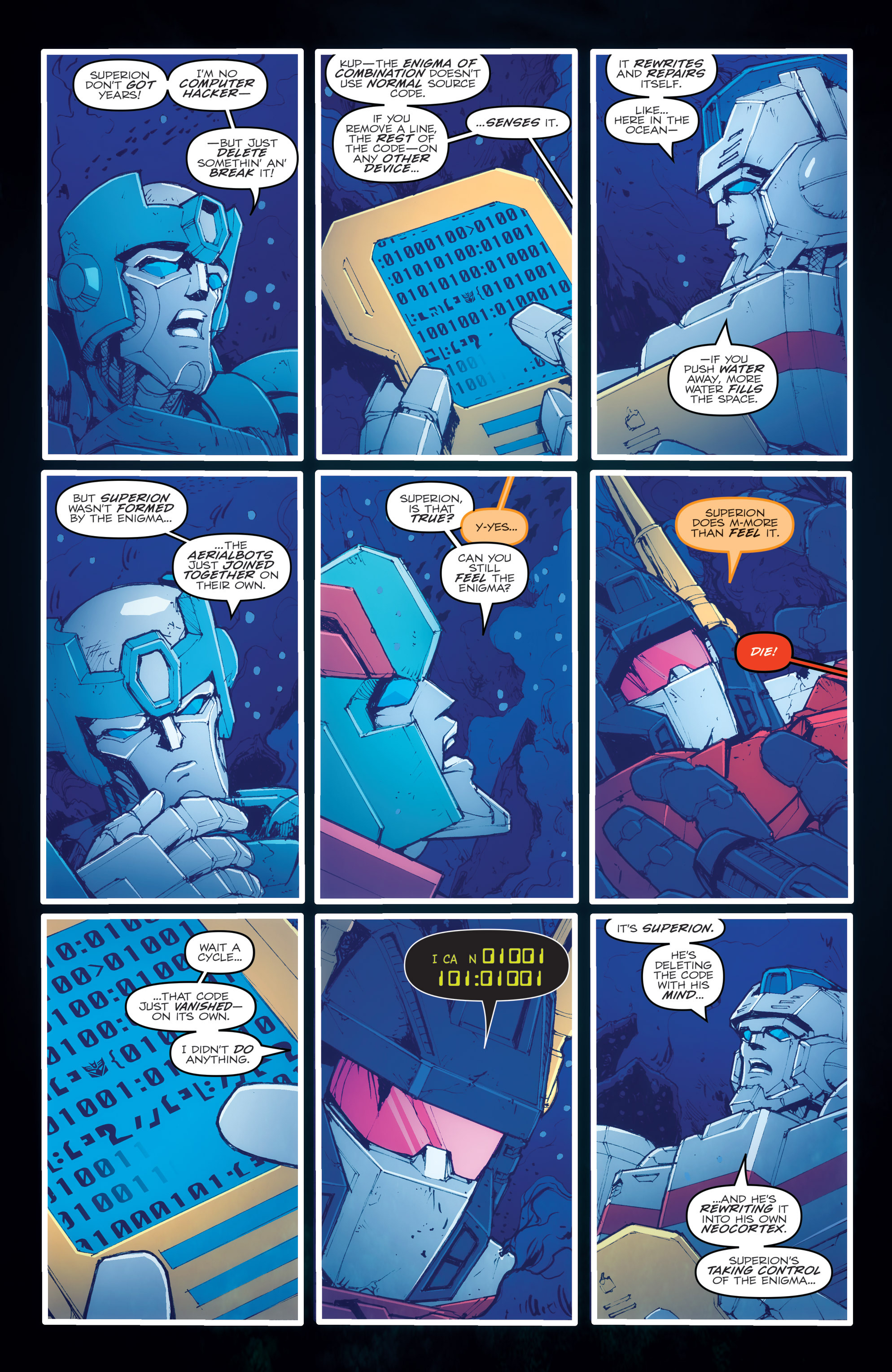 Read online The Transformers (2014) comic -  Issue #54 - 9