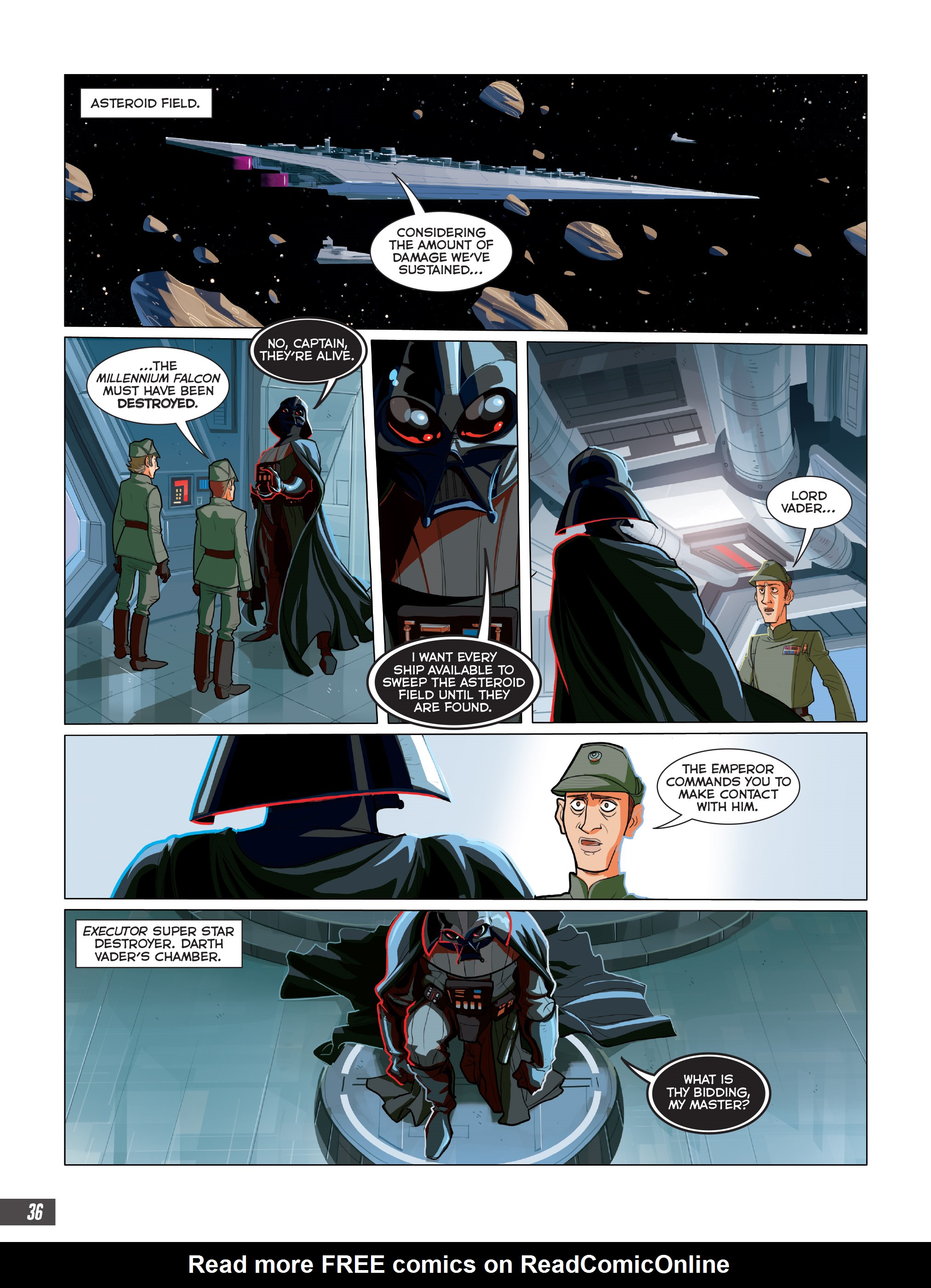 Read online Star Wars: The Empire Strikes Back Graphic Novel Adaptation comic -  Issue # Full - 35