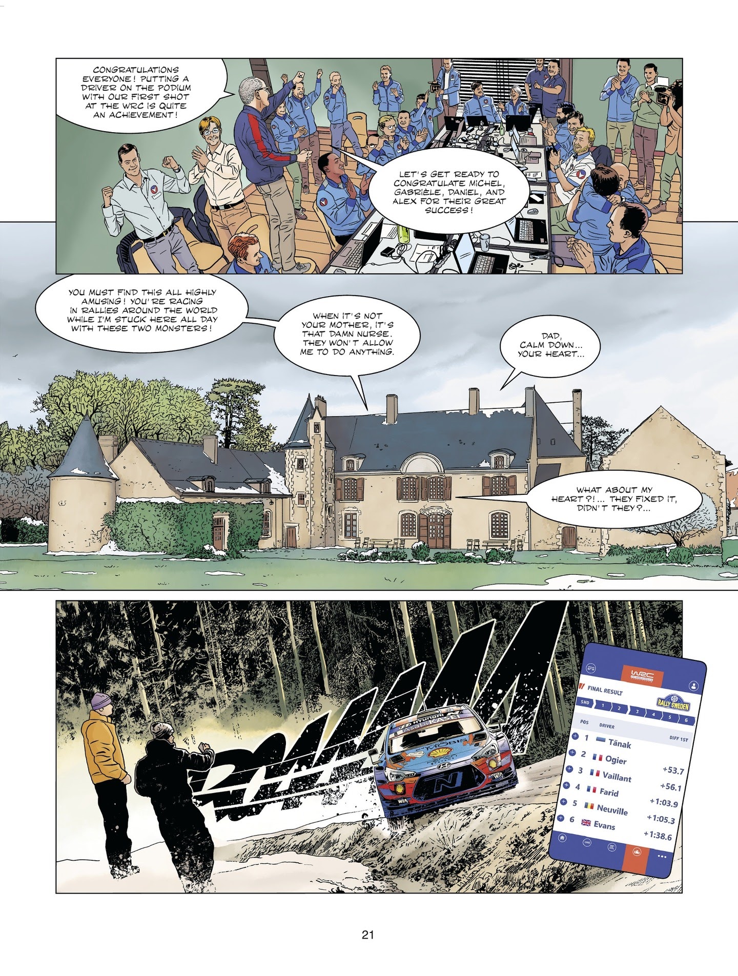 Read online Michel Vaillant comic -  Issue #9 - 21