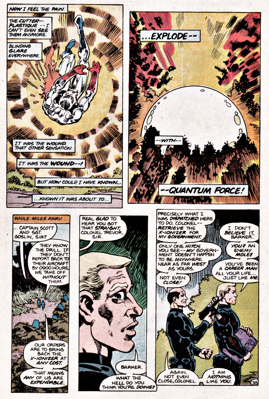 Read online Captain Atom (1987) comic -  Issue #7 - 19