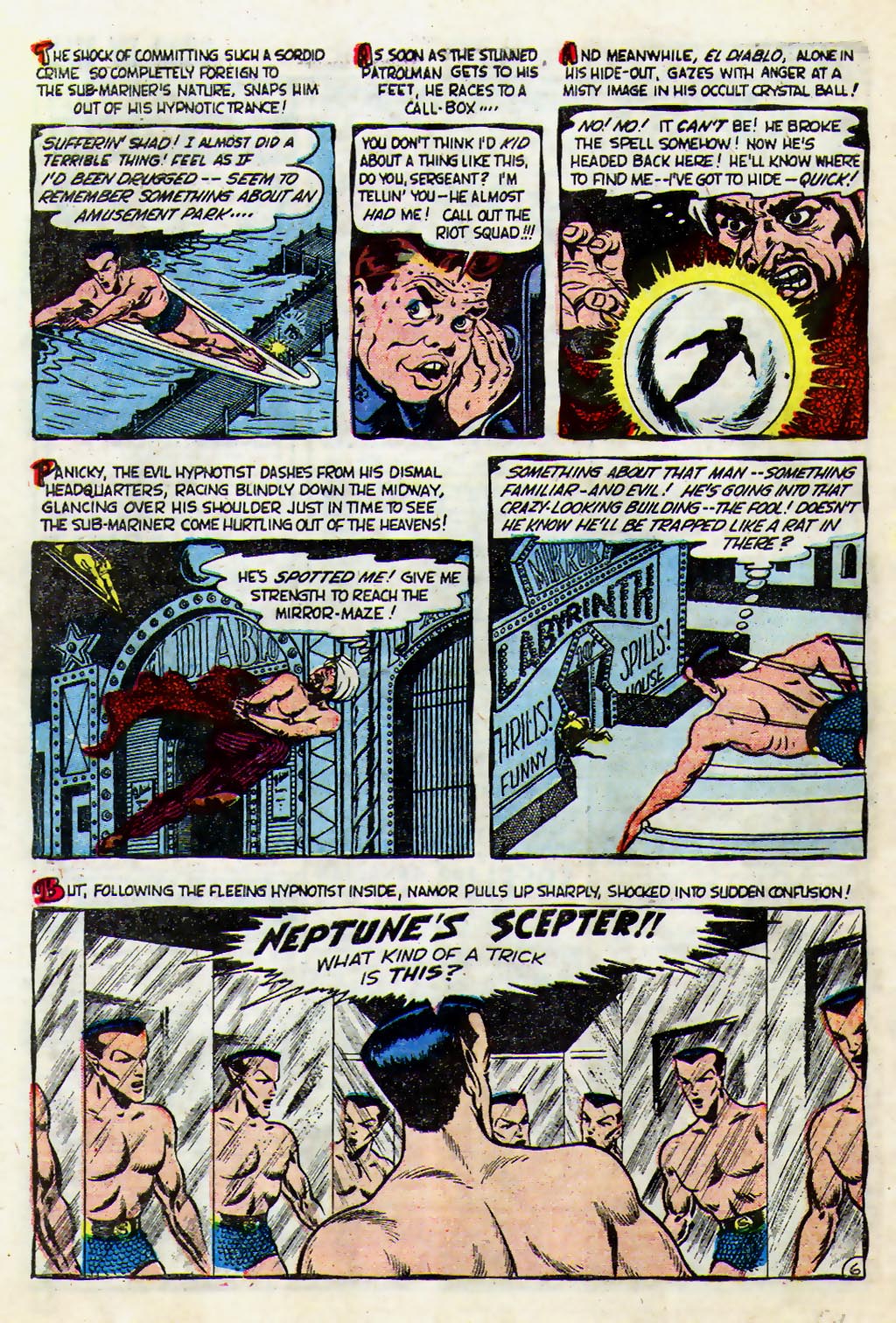 Read online Sub-Mariner Comics comic -  Issue #39 - 29