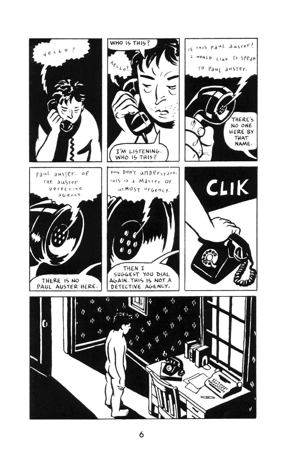 Read online Neon Lit: Paul Auster's City of Glass comic -  Issue # TPB (Part 1) - 12