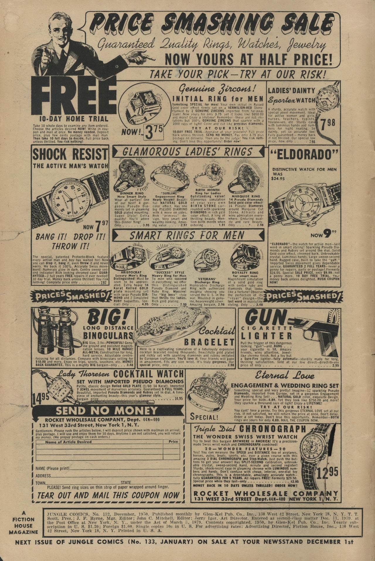 Read online Jungle Comics comic -  Issue #132 - 2