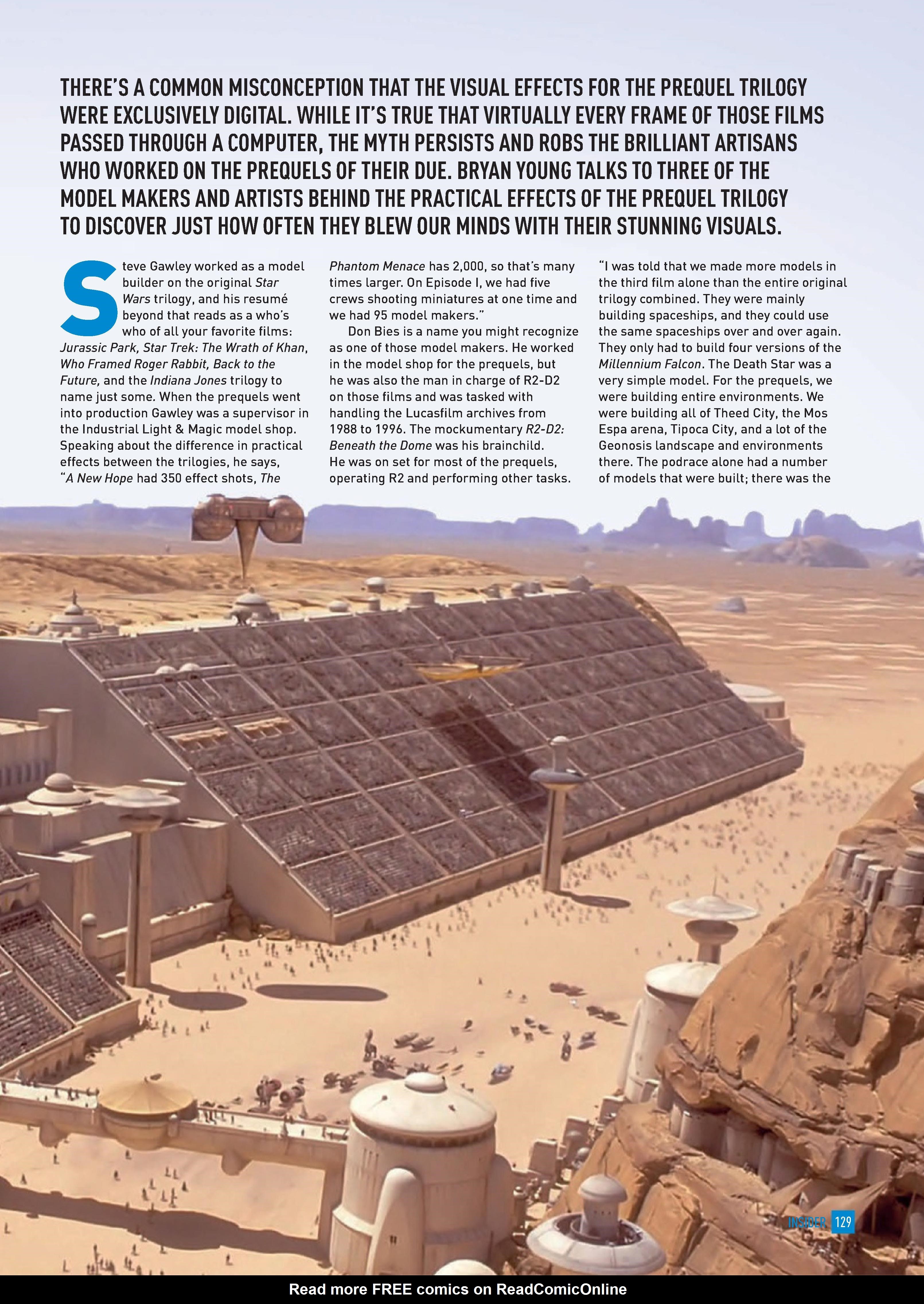 Read online Star Wars Insider 2020 Special Edition comic -  Issue # TPB - 129