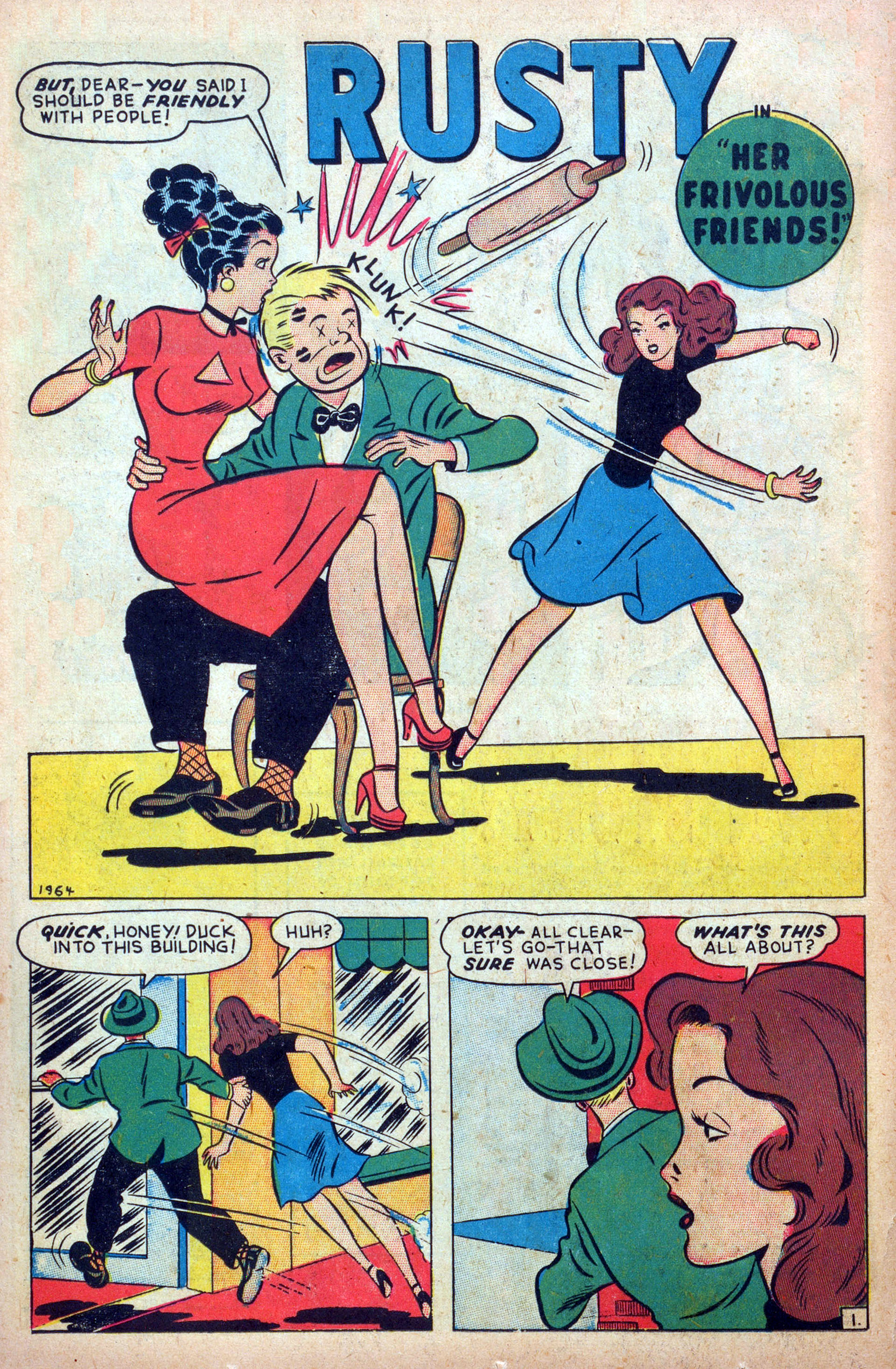 Read online Margie Comics comic -  Issue #39 - 22
