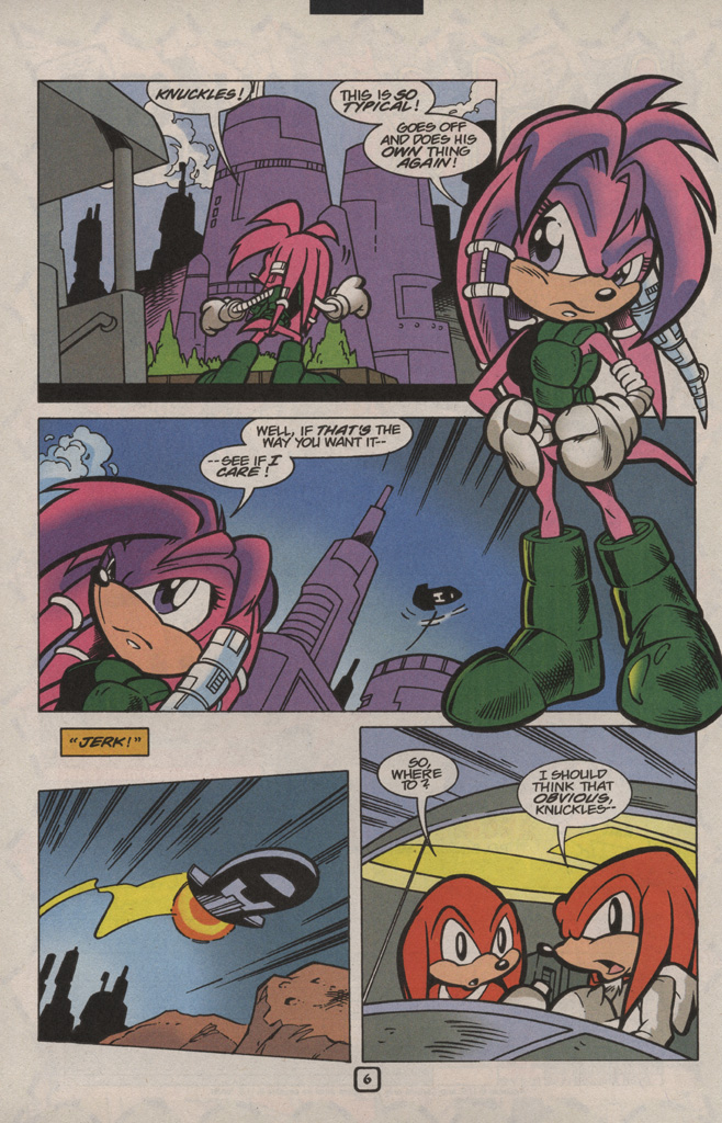 Read online Knuckles the Echidna comic -  Issue #25 - 10