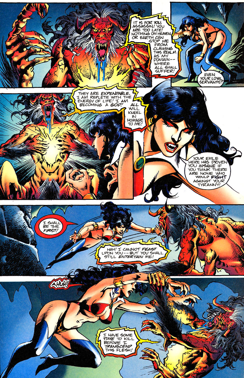 Read online Vampirella Strikes (1995) comic -  Issue #4 - 21