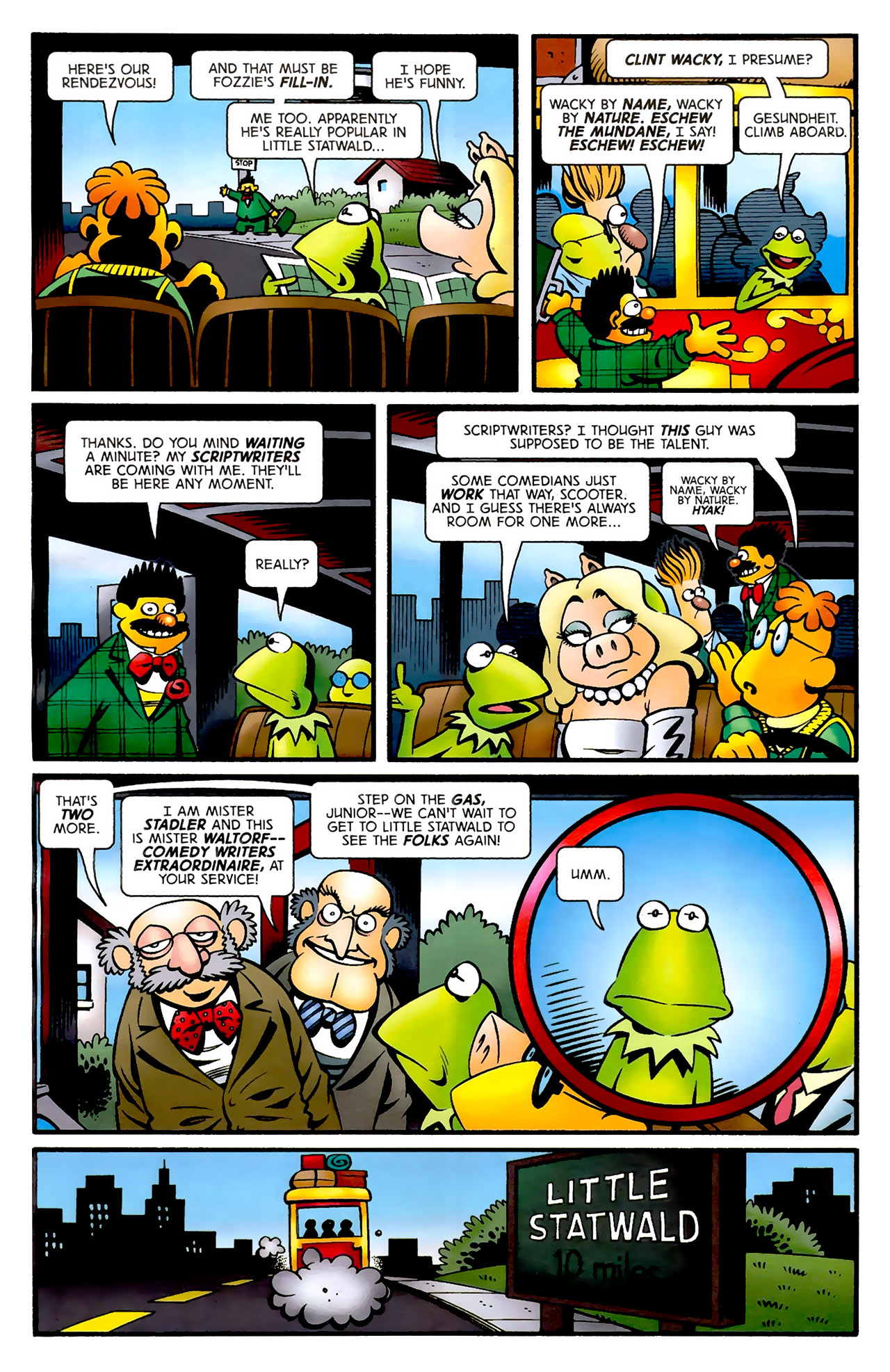 Read online The Muppet Show: The Comic Book comic -  Issue #2 - 6