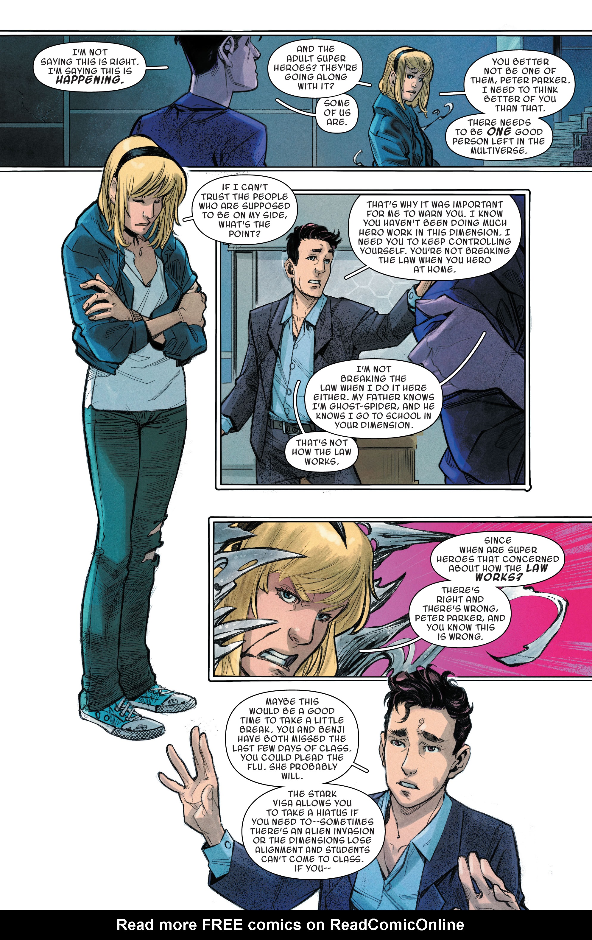 Read online Ghost-Spider comic -  Issue #8 - 13