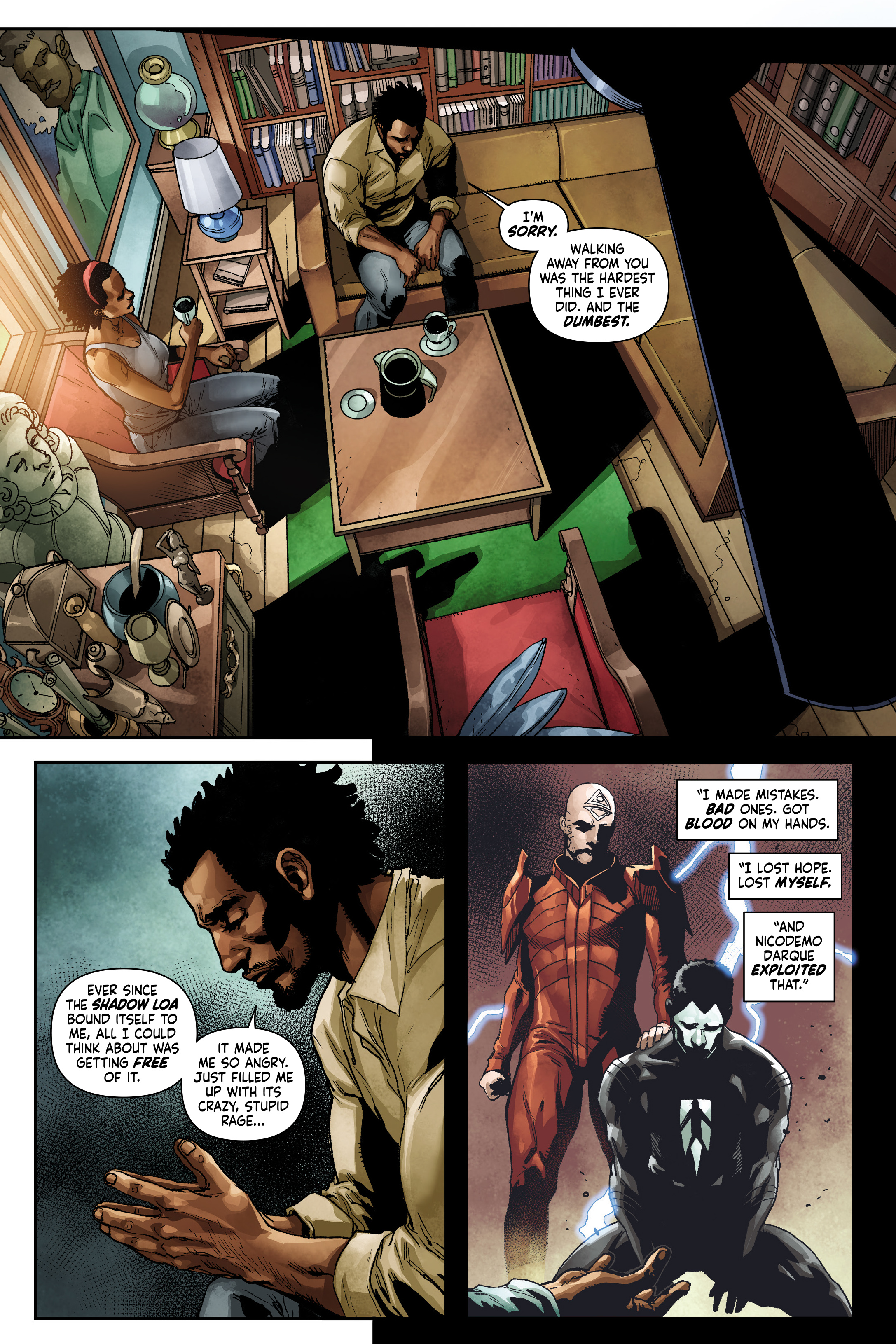 Read online Shadowman by Andy Diggle Deluxe Edition comic -  Issue # TPB (Part 1) - 24