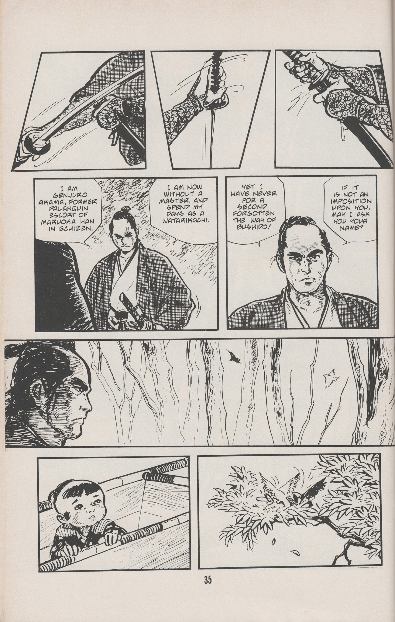 Read online Lone Wolf and Cub comic -  Issue #29 - 38