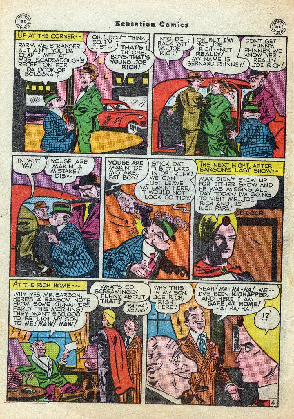 Read online Sensation (Mystery) Comics comic -  Issue #60 - 28