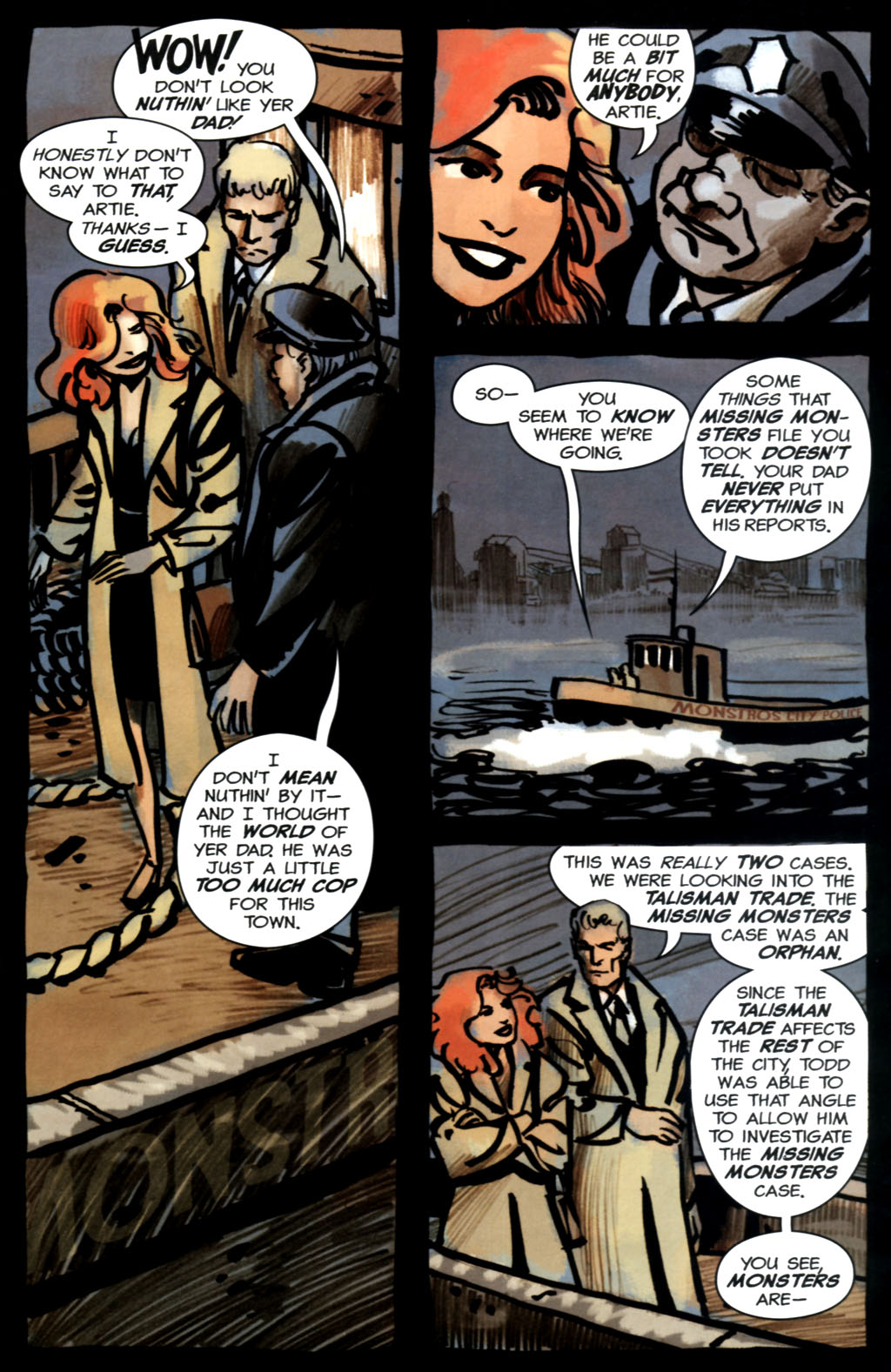 Read online Frankenstein Mobster comic -  Issue #3 - 3
