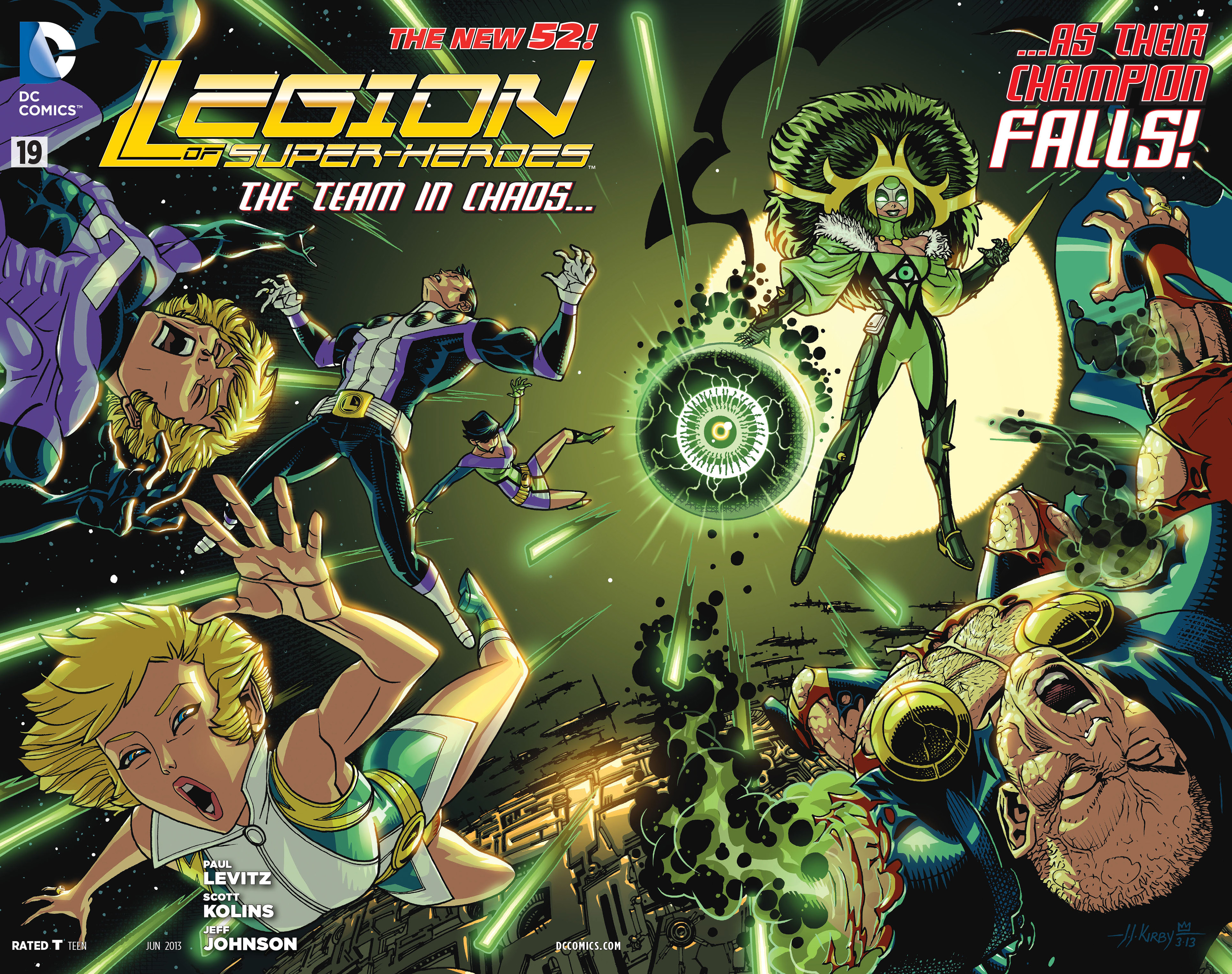 Read online Legion of Super-Heroes (2011) comic -  Issue #19 - 2