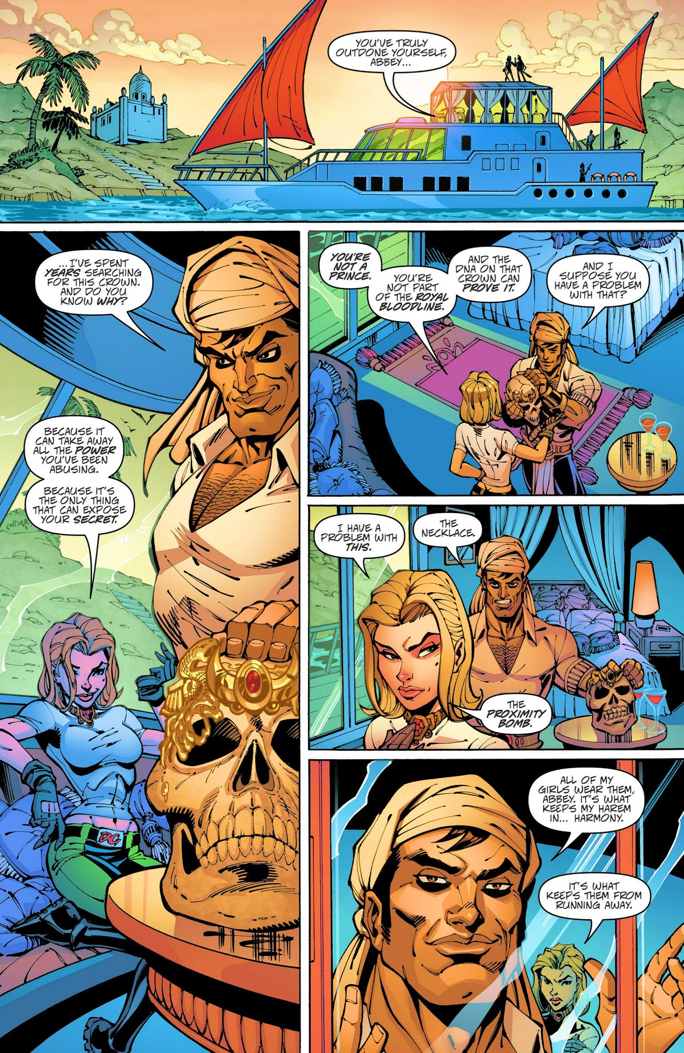 Read online Danger Girl: Trinity comic -  Issue #4 - 12