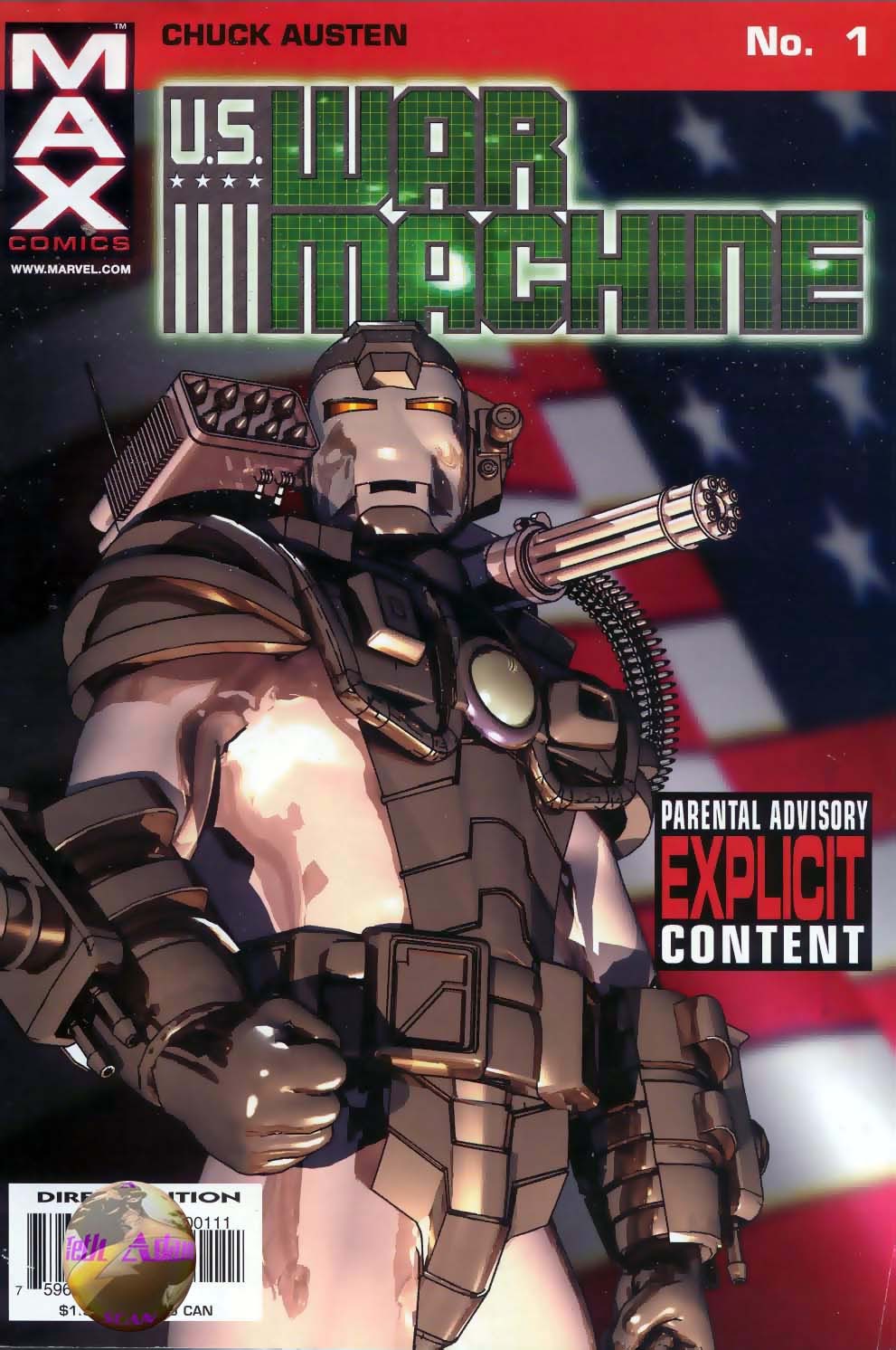 Read online U.S. War Machine comic -  Issue #1 - 1
