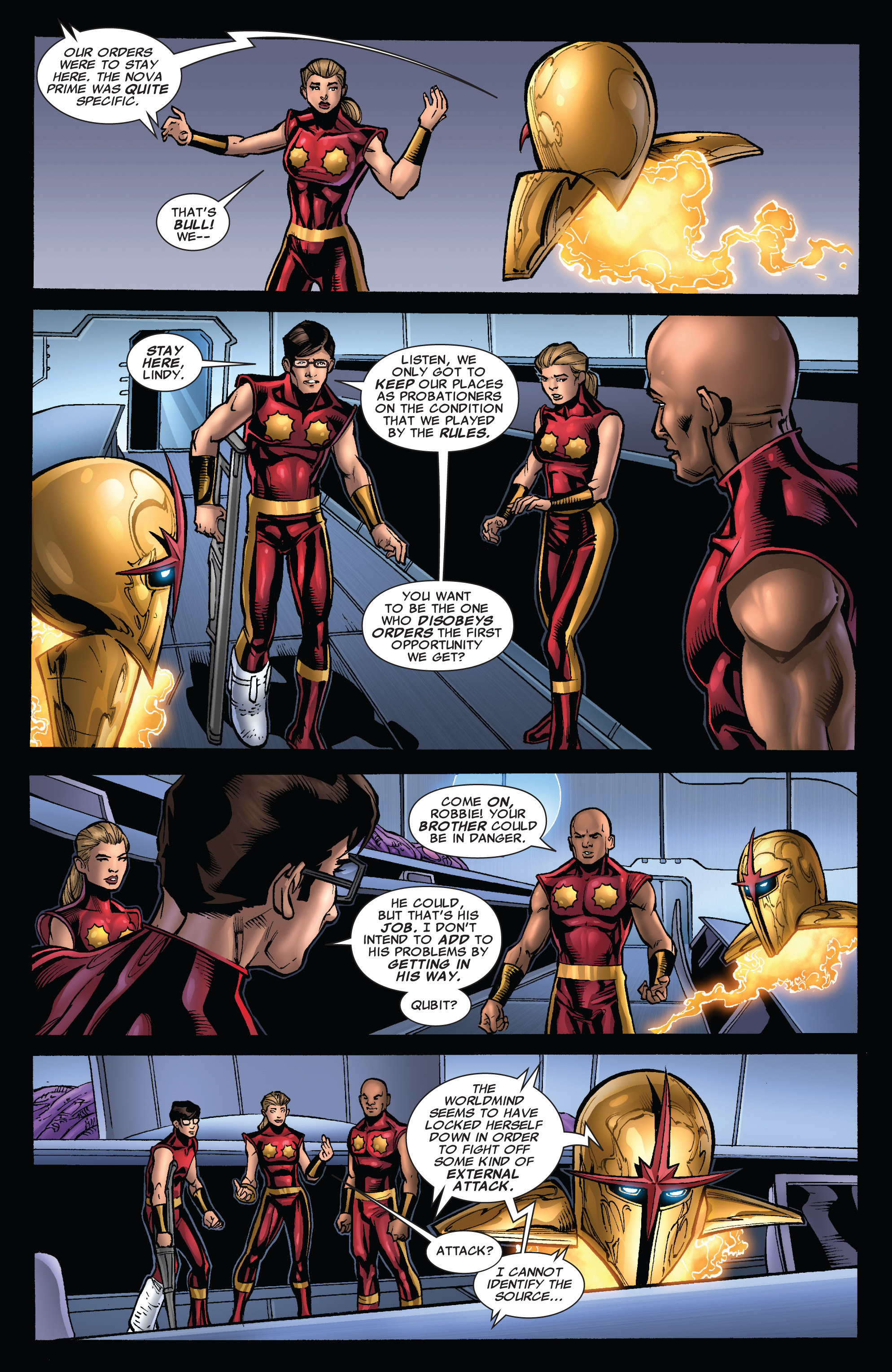 Read online Nova (2007) comic -  Issue #29 - 10