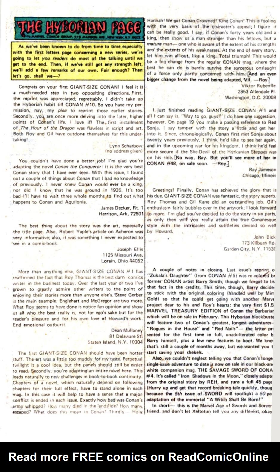 Read online Giant-Size Conan comic -  Issue #3 - 33