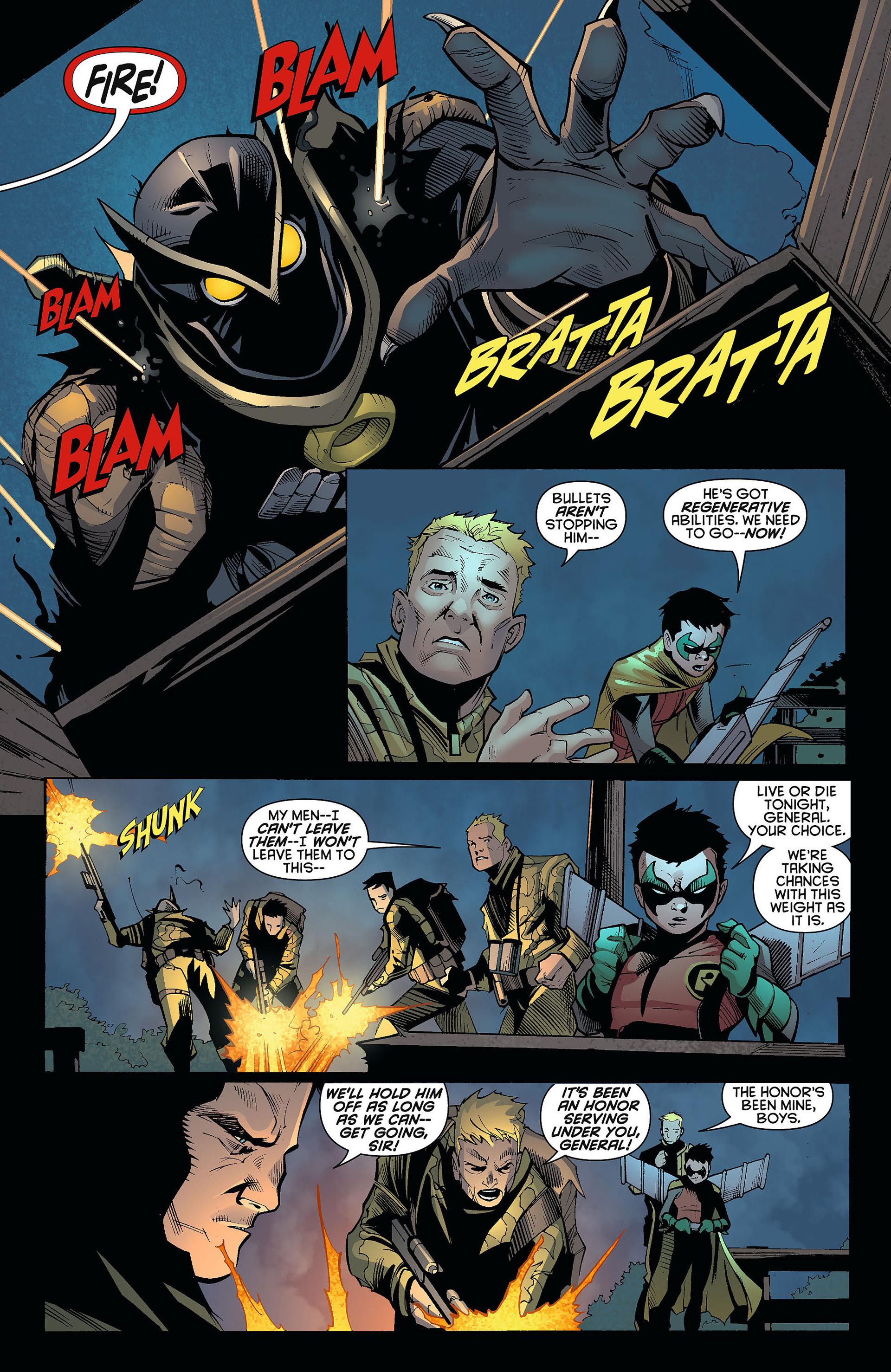 Read online Batman and Robin (2011) comic -  Issue #9 - 8