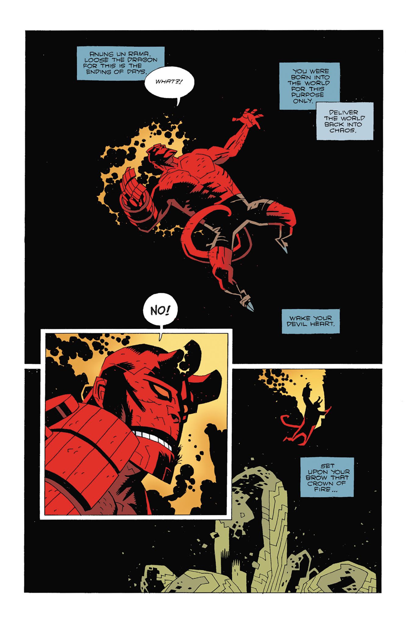 Read online Hellboy: Wake the Devil comic -  Issue # _TPB - 122