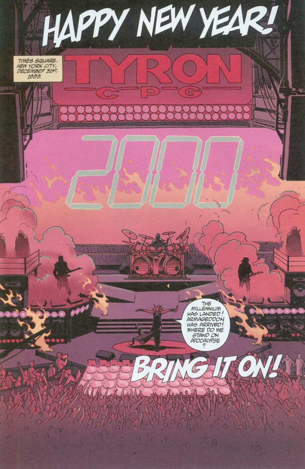 Read online Four Horsemen comic -  Issue #1 - 5