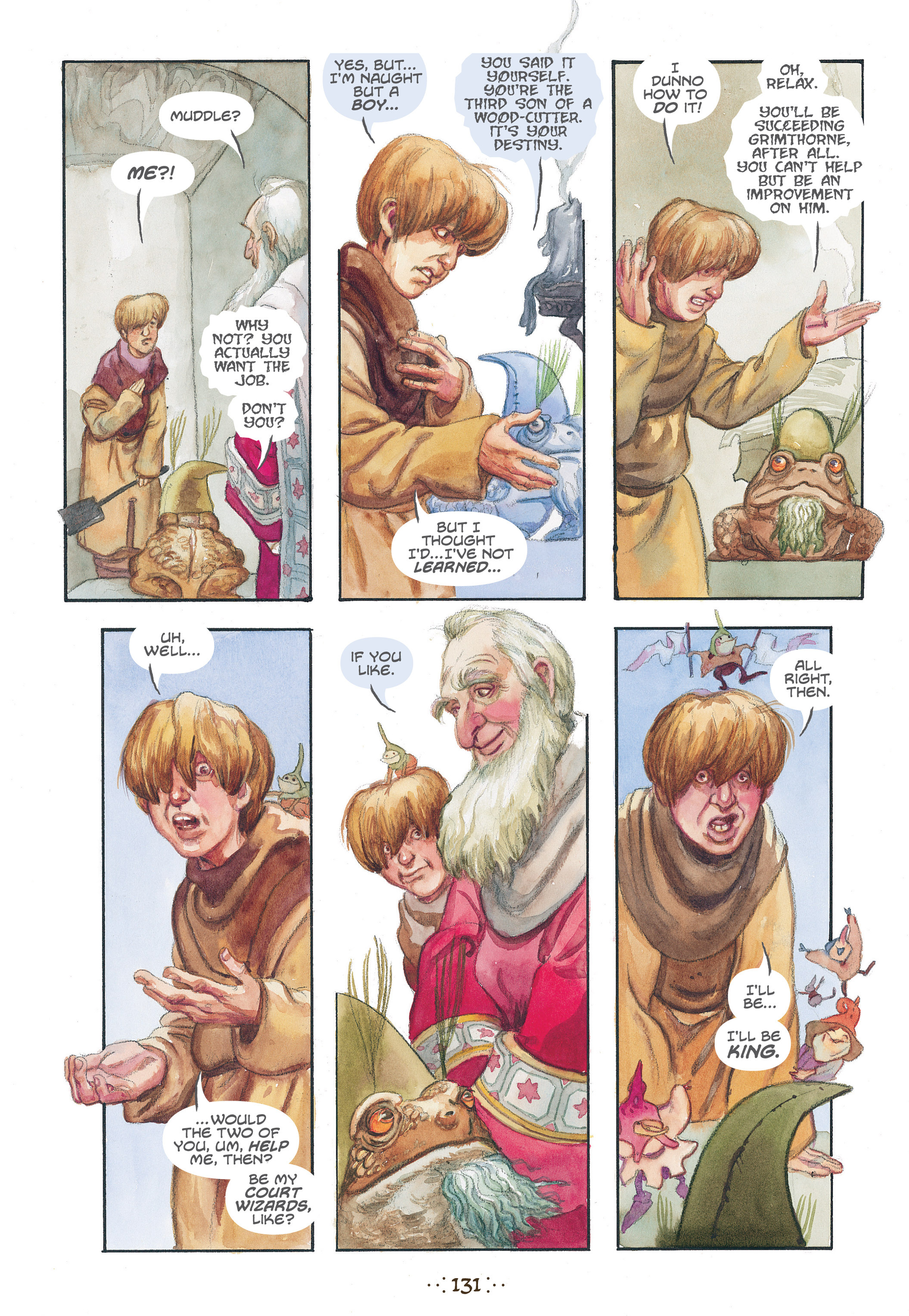 Read online The Wizard's Tale comic -  Issue # TPB - 124