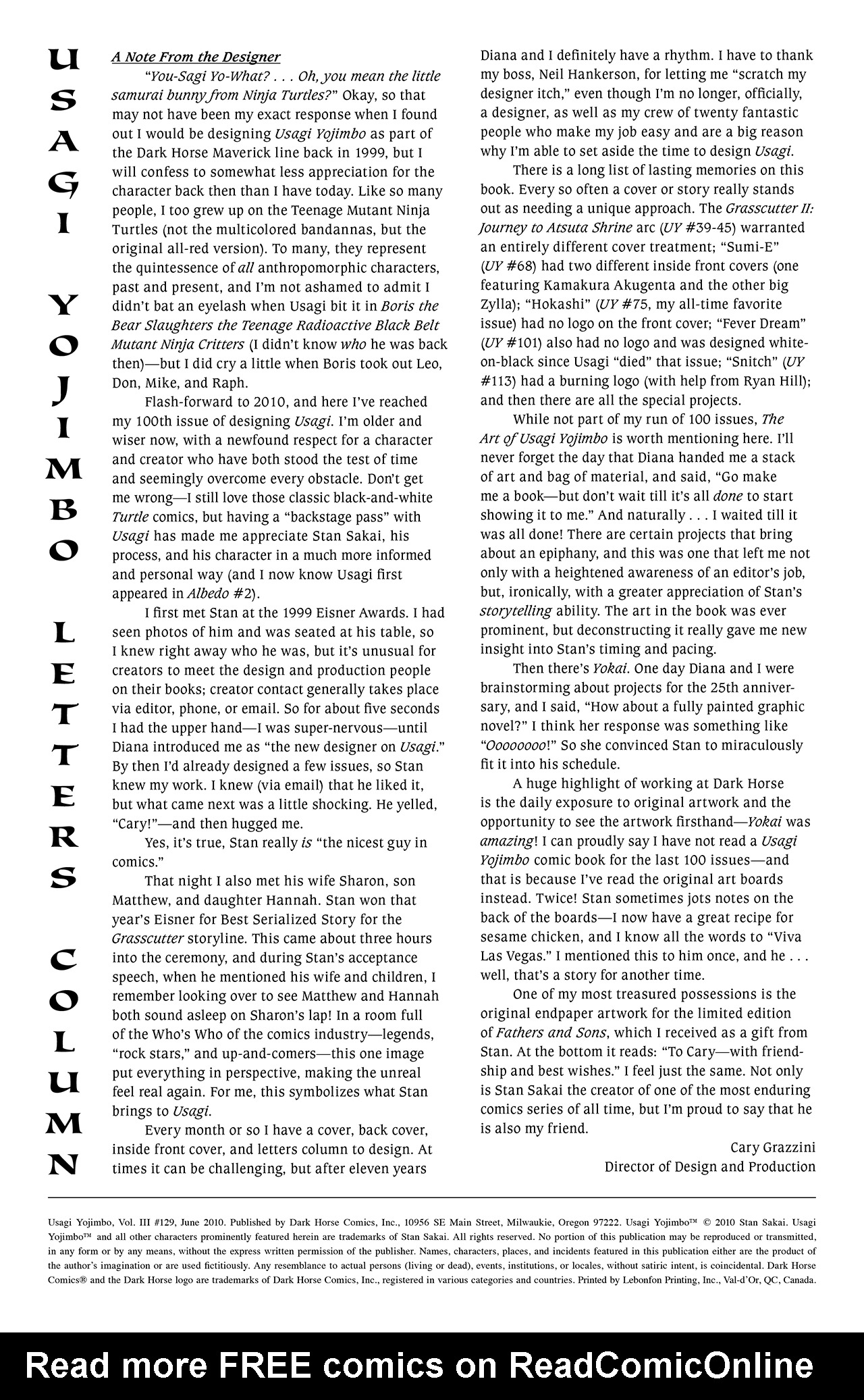 Read online Usagi Yojimbo (1996) comic -  Issue #129 - 27