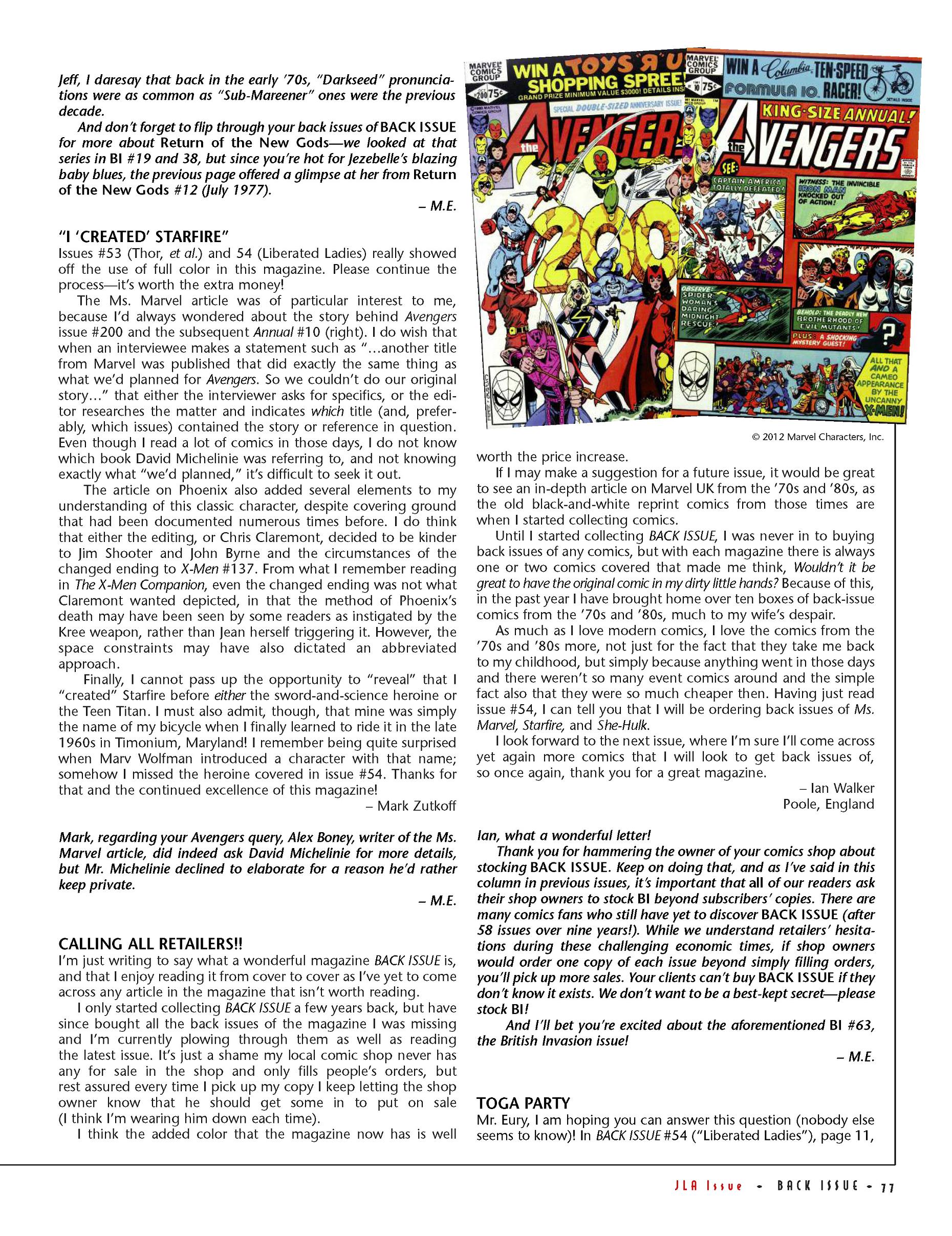 Read online Back Issue comic -  Issue #58 - 77