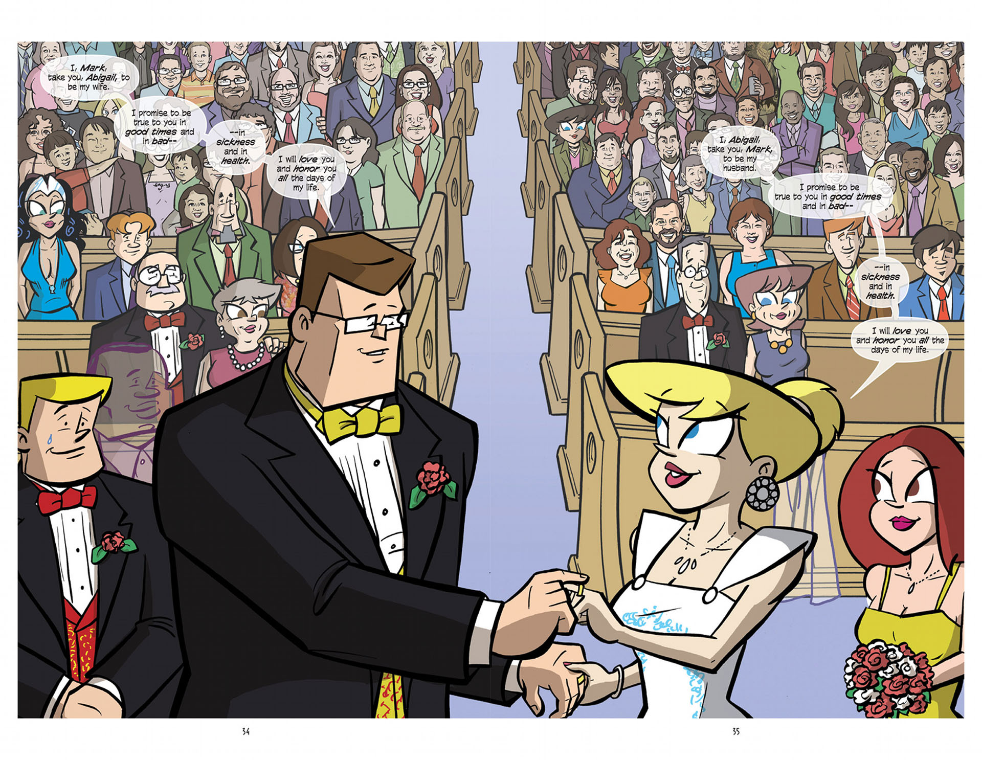 Read online Love and Capes comic -  Issue #12 - 37