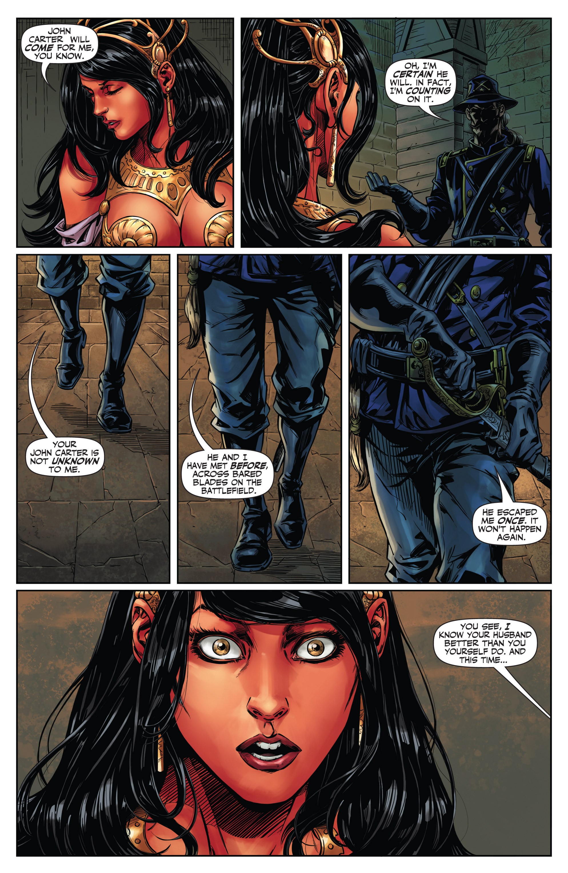 Read online John Carter, Warlord of Mars (2014) comic -  Issue #1 - 25