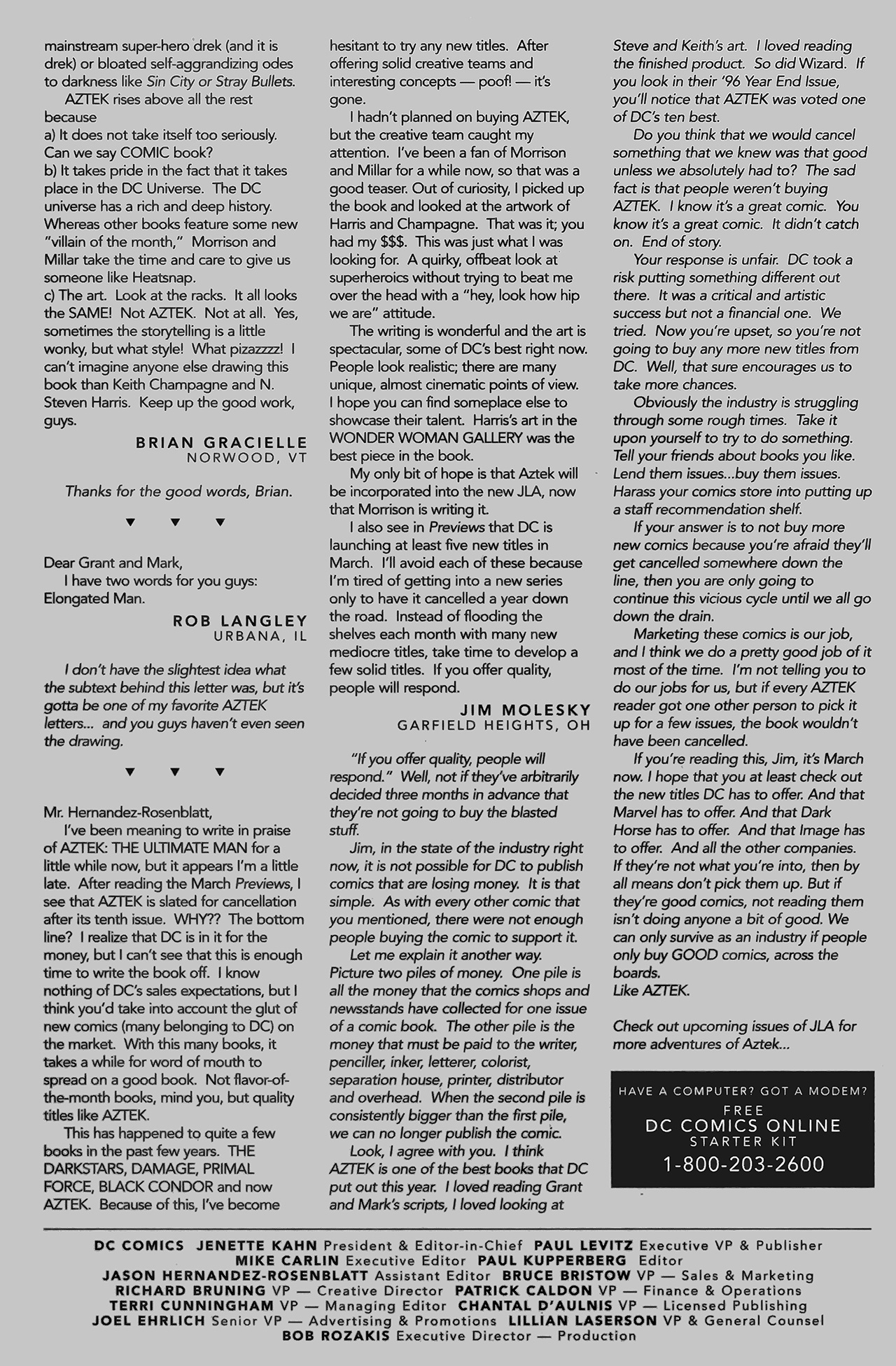Read online Aztek: The Ultimate Man comic -  Issue #10 - 26
