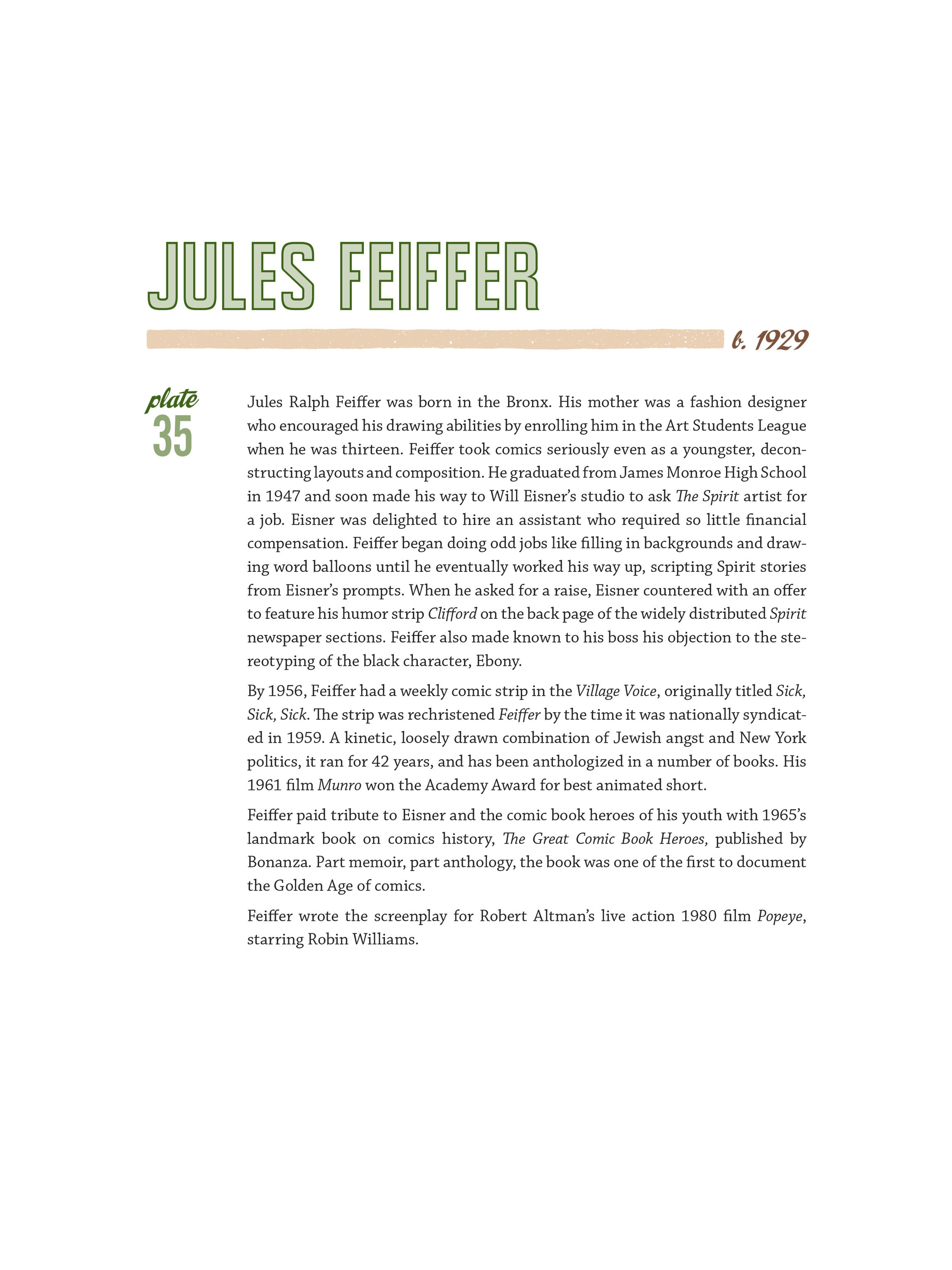 Read online More Heroes of the Comics: Portraits of the Legends of Comic Books comic -  Issue # TPB (Part 1) - 77