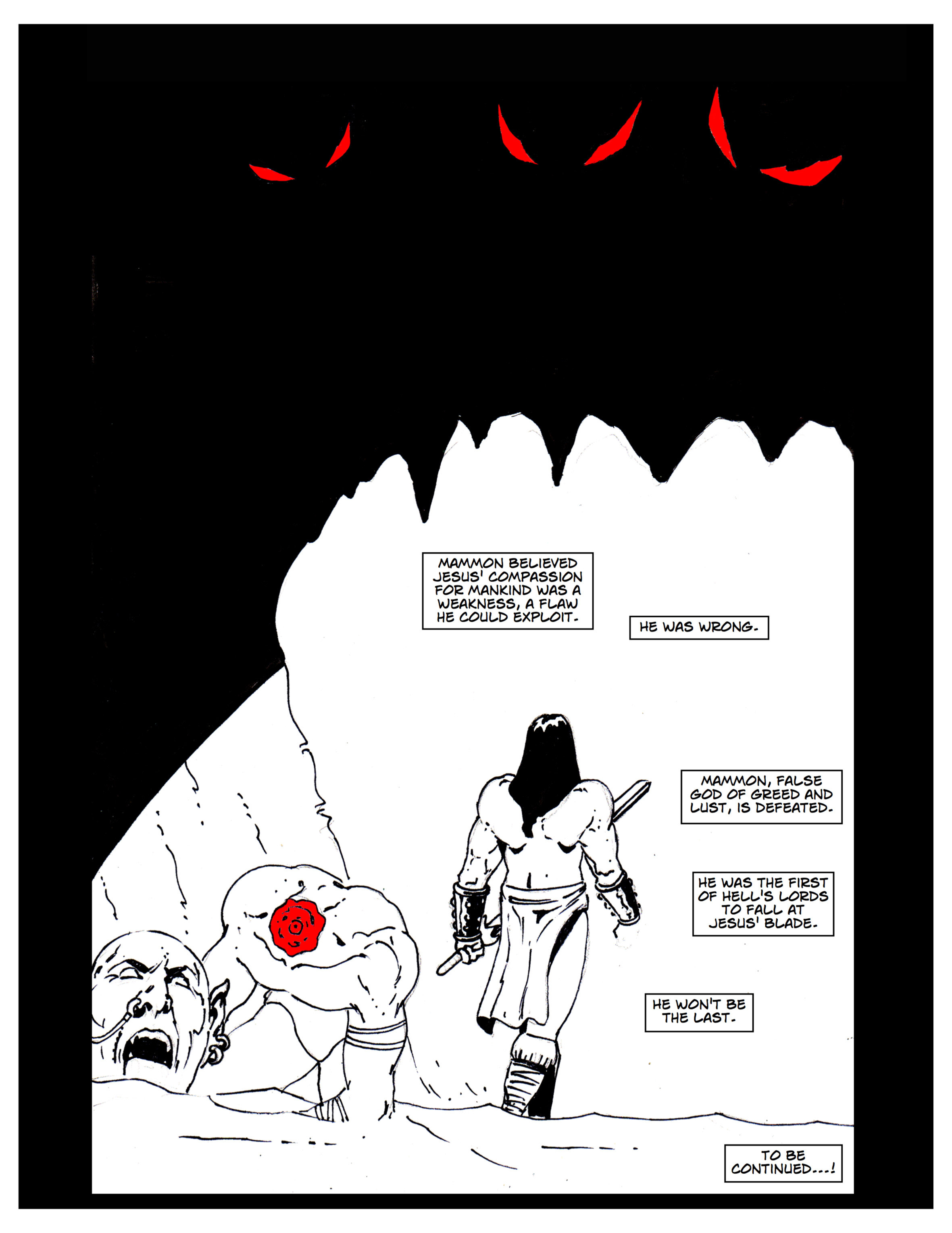 Read online Jesus Christ Demon Slayer comic -  Issue #1 - 24