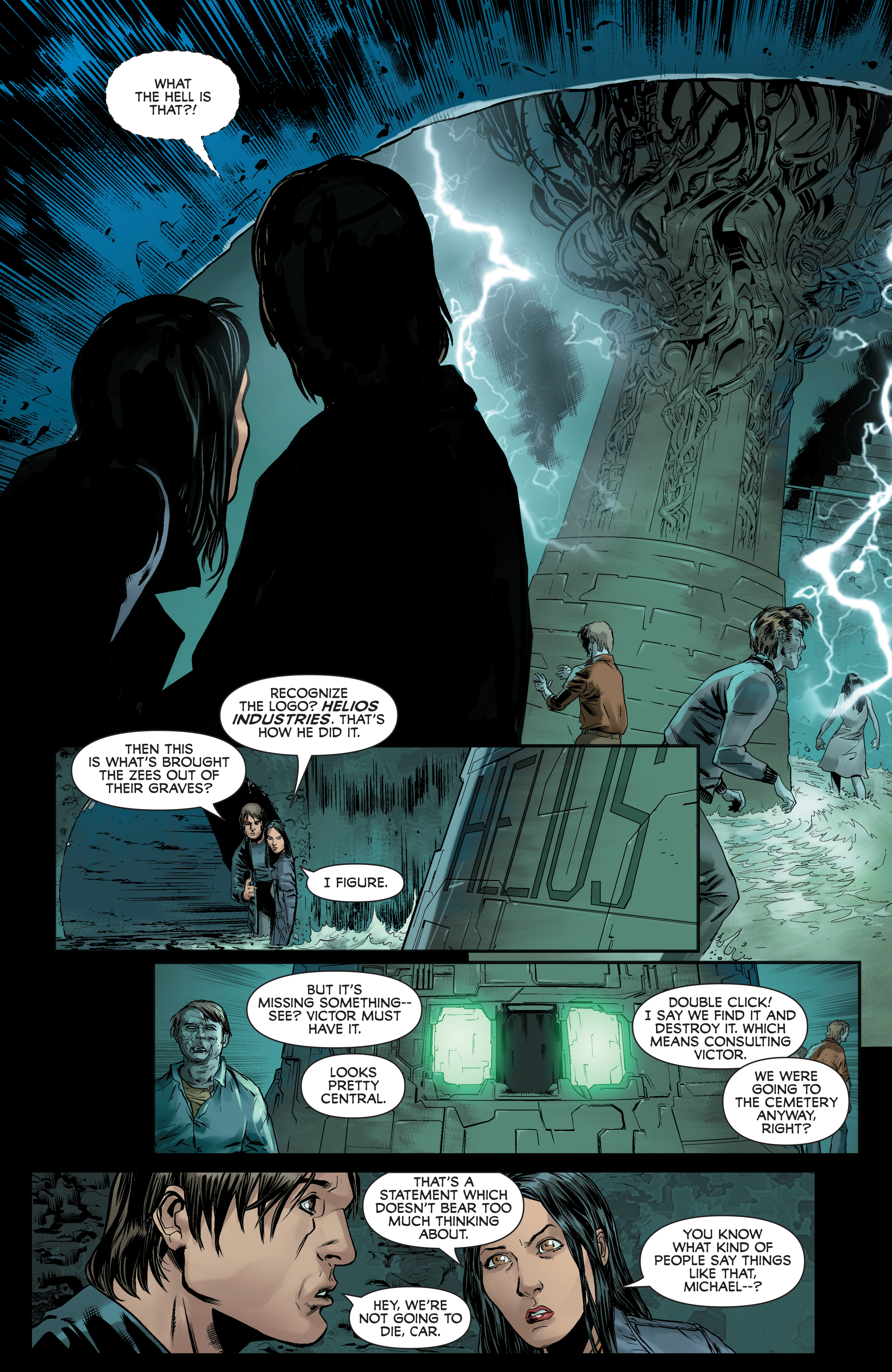 Read online Dean Koontz's Frankenstein: Storm Surge comic -  Issue #5 - 14