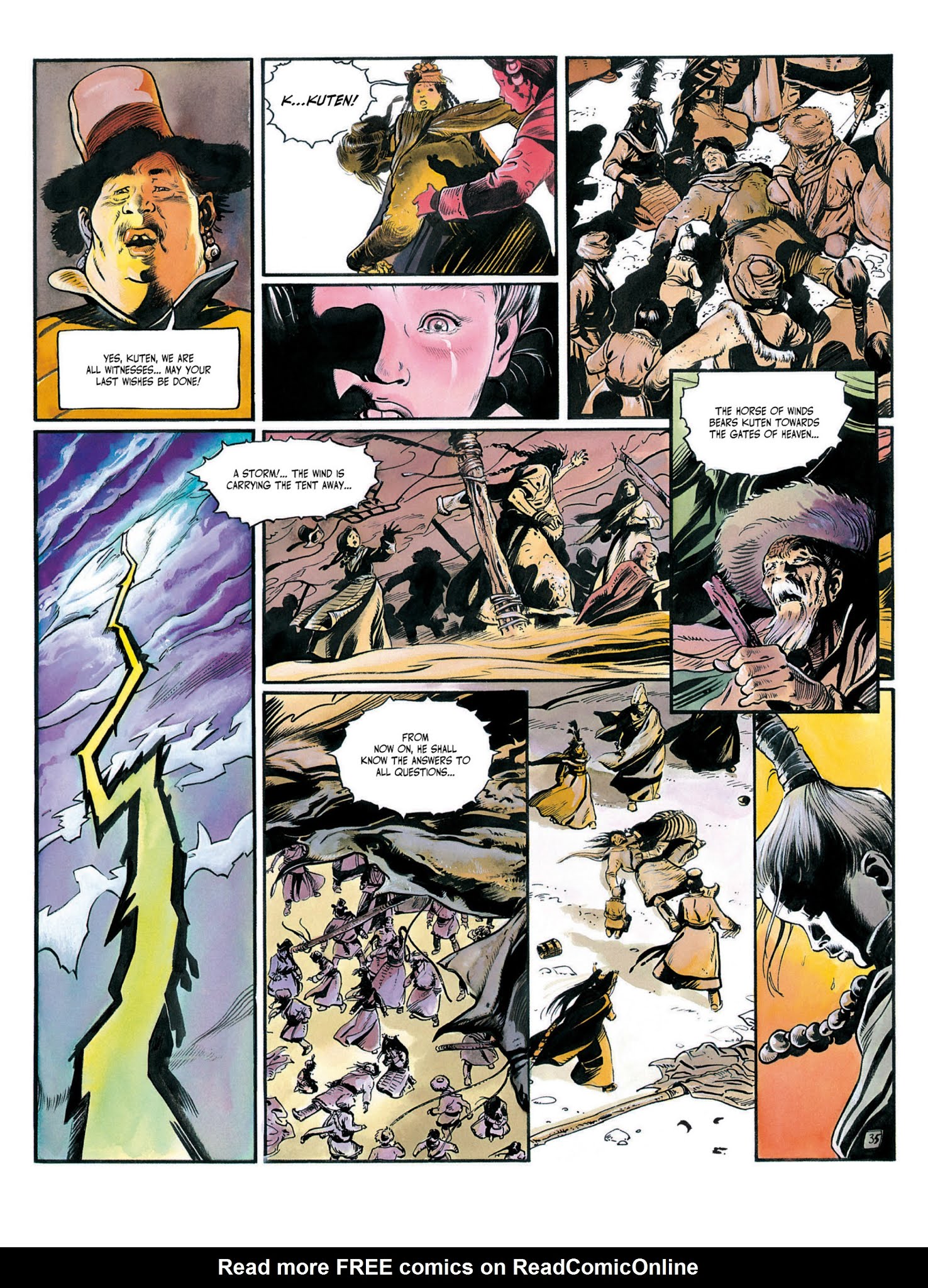 Read online The White Lama comic -  Issue #2 - 39