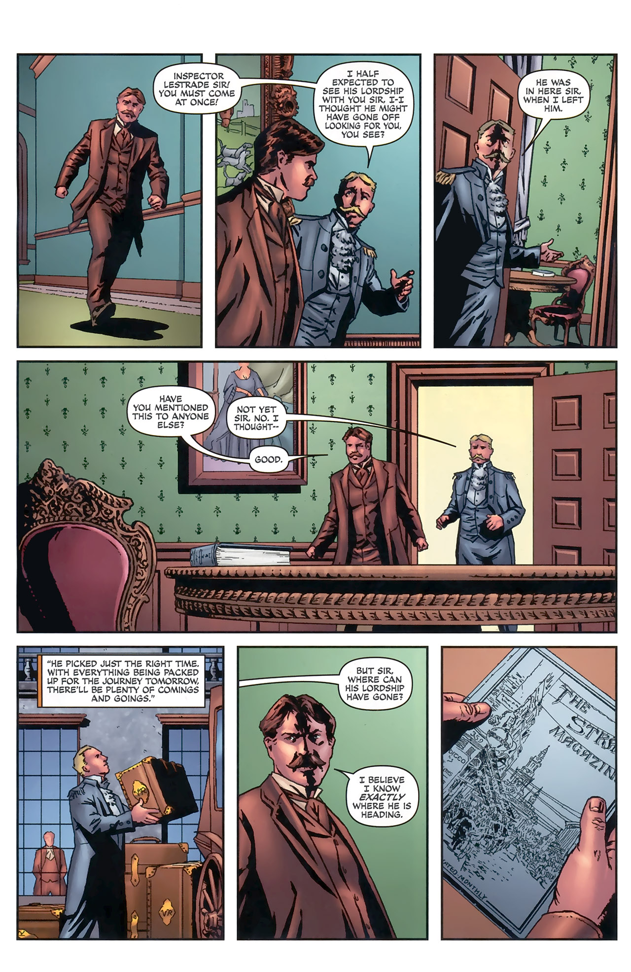 Read online Sherlock Holmes (2009) comic -  Issue #5 - 10