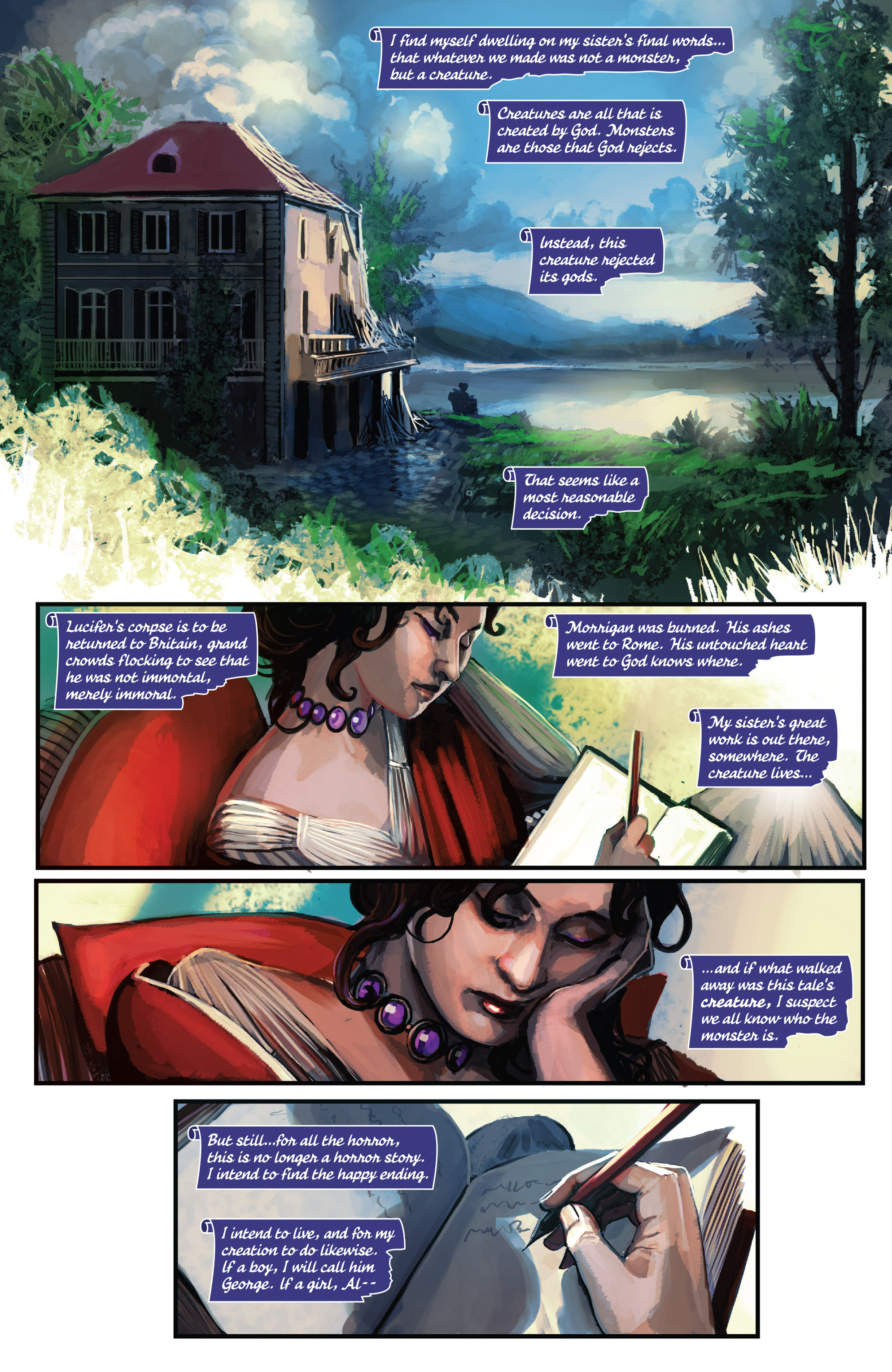 Read online The Wicked   The Divine: 1831 comic -  Issue # Full - 28