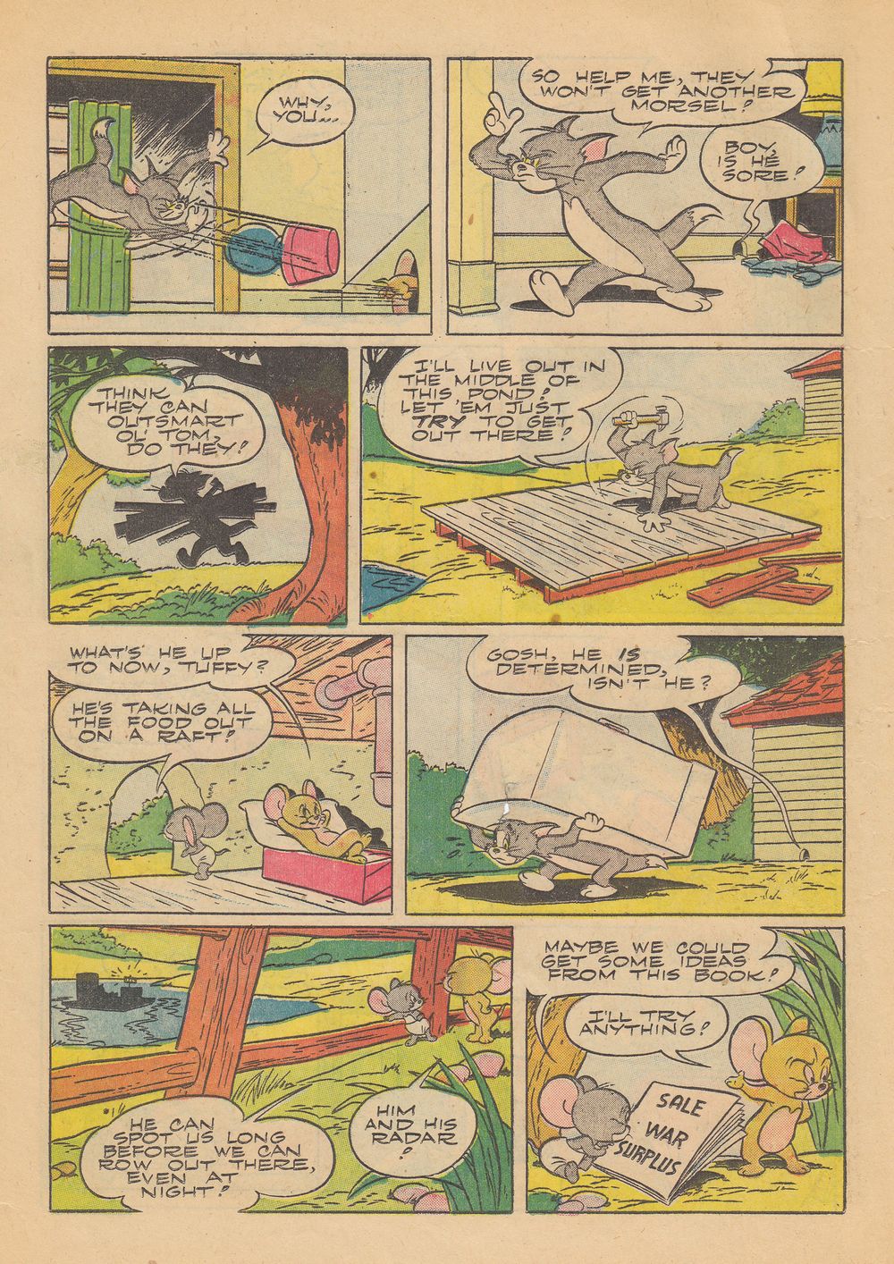 Read online Tom & Jerry Comics comic -  Issue #102 - 10