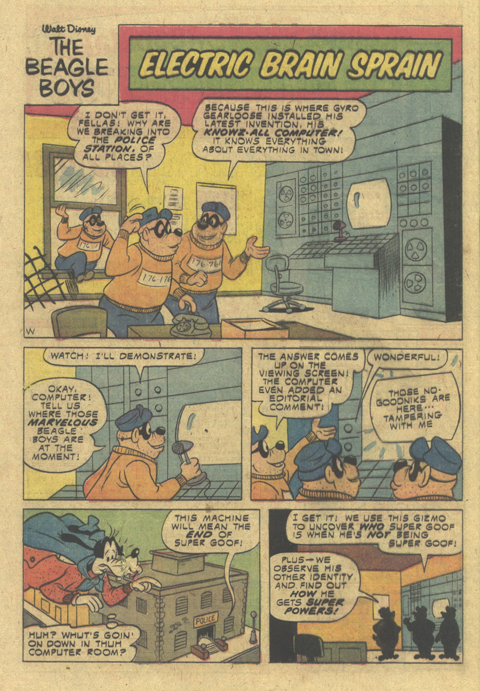 Read online Walt Disney THE BEAGLE BOYS comic -  Issue #23 - 35